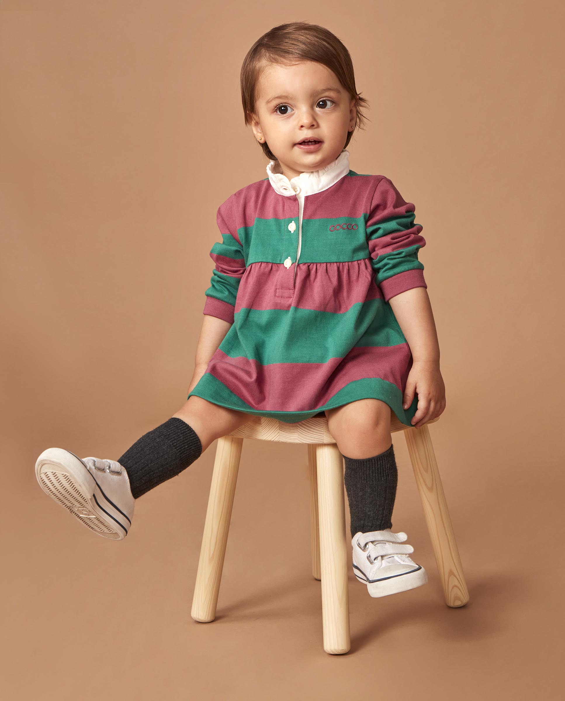 Imagem 0 de Vestido Polo para Bebé com Patch