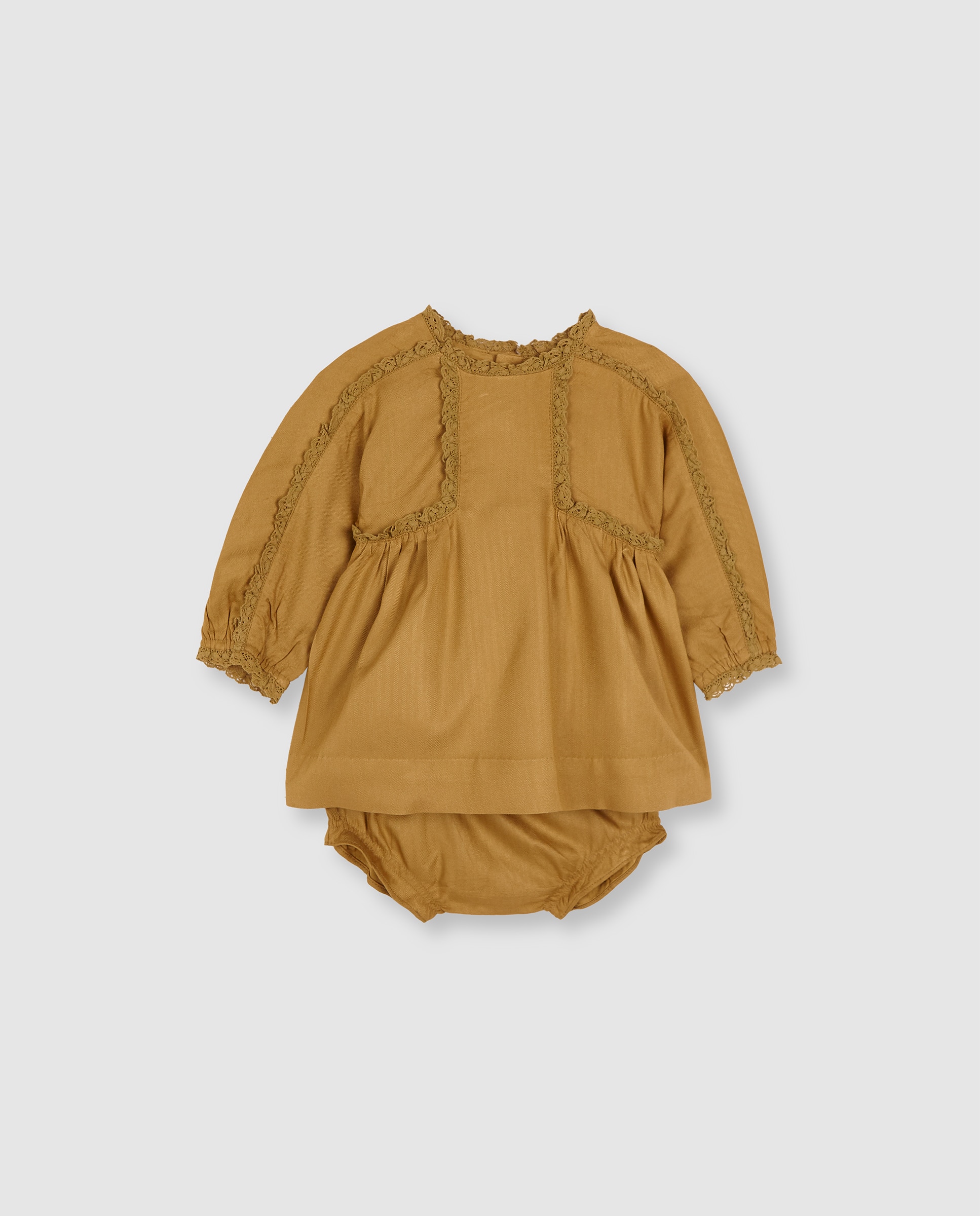 Imagem 0 de Vestido para Bebé com Tiras Bordadas