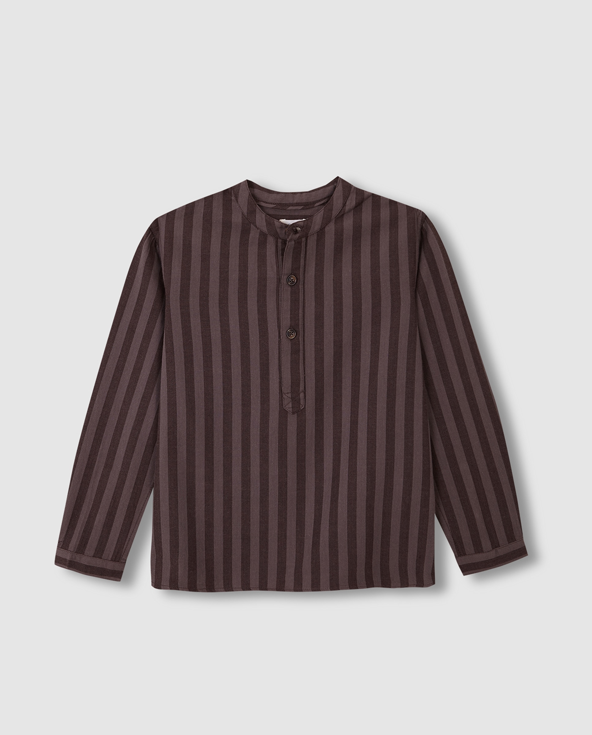 Imagem 0 de Camisa Infantil Às Riscas com Gola À Padre