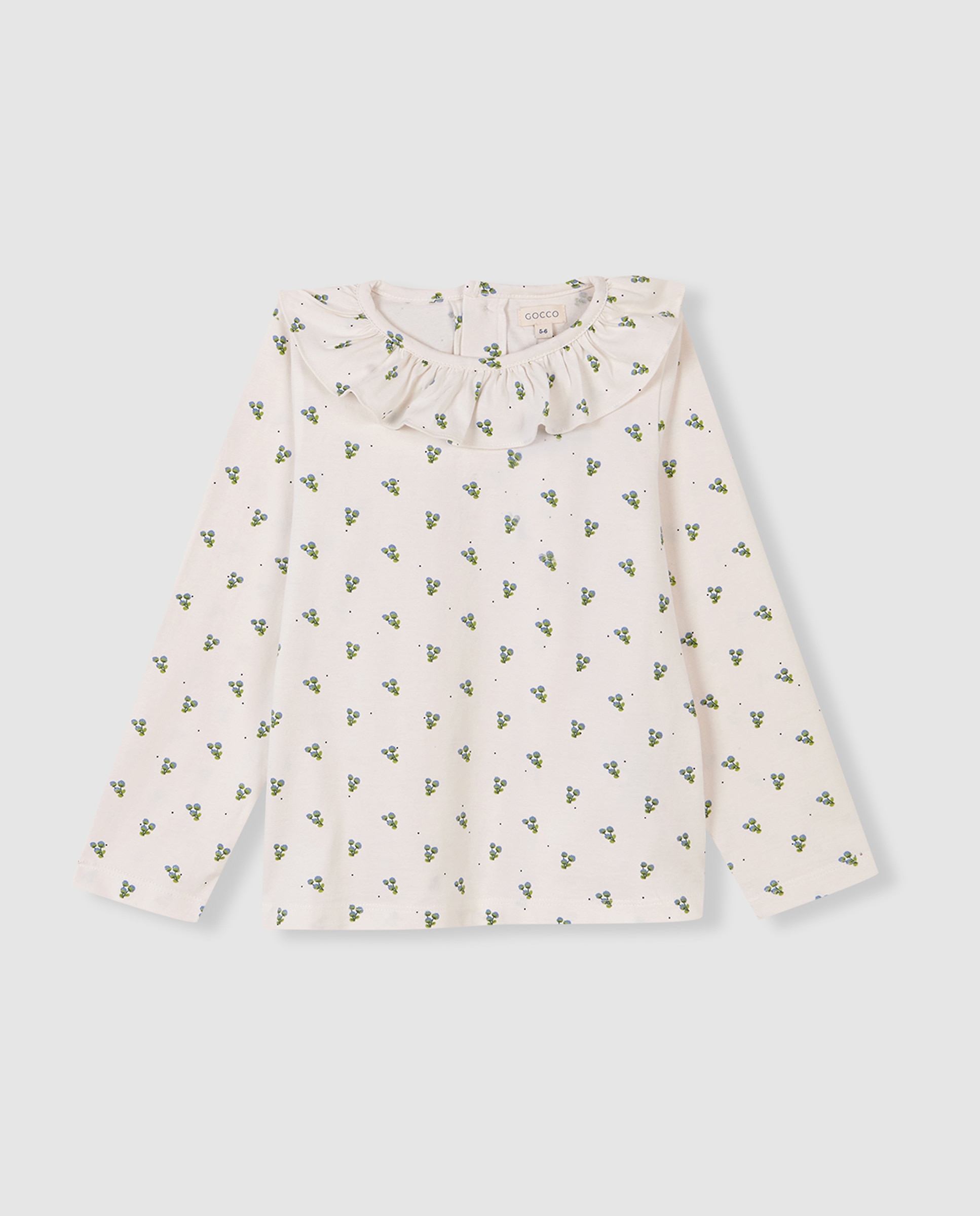 Imagem 0 de T-shirt Infantil com Gola Folho