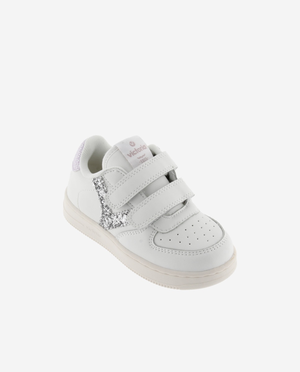 Sapatilhas Desportivas com Peças Fantasia e Velcro Victoria Lilás-2