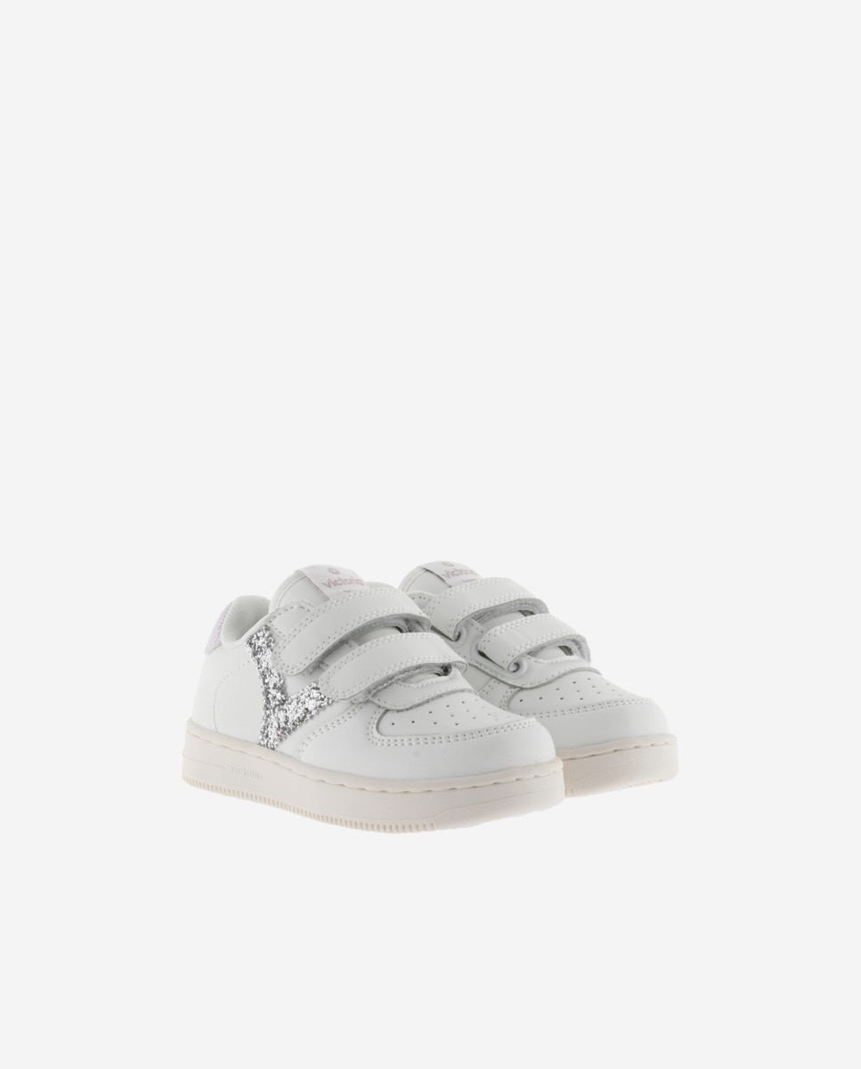 Sapatilhas Desportivas com Peças Fantasia e Velcro Victoria Lilás-5