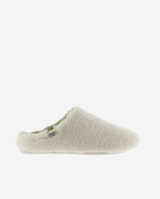 Imagem 0 de Pantufas Abertas em Pelo de Ovelha com Palmilha em Contraste