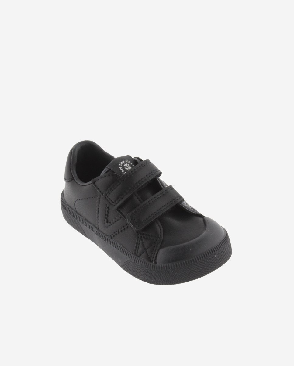 Sapatilhas Desportivas Infantil Barefoot Monocromáticas com Velcro Victoria Azul-marinho-2