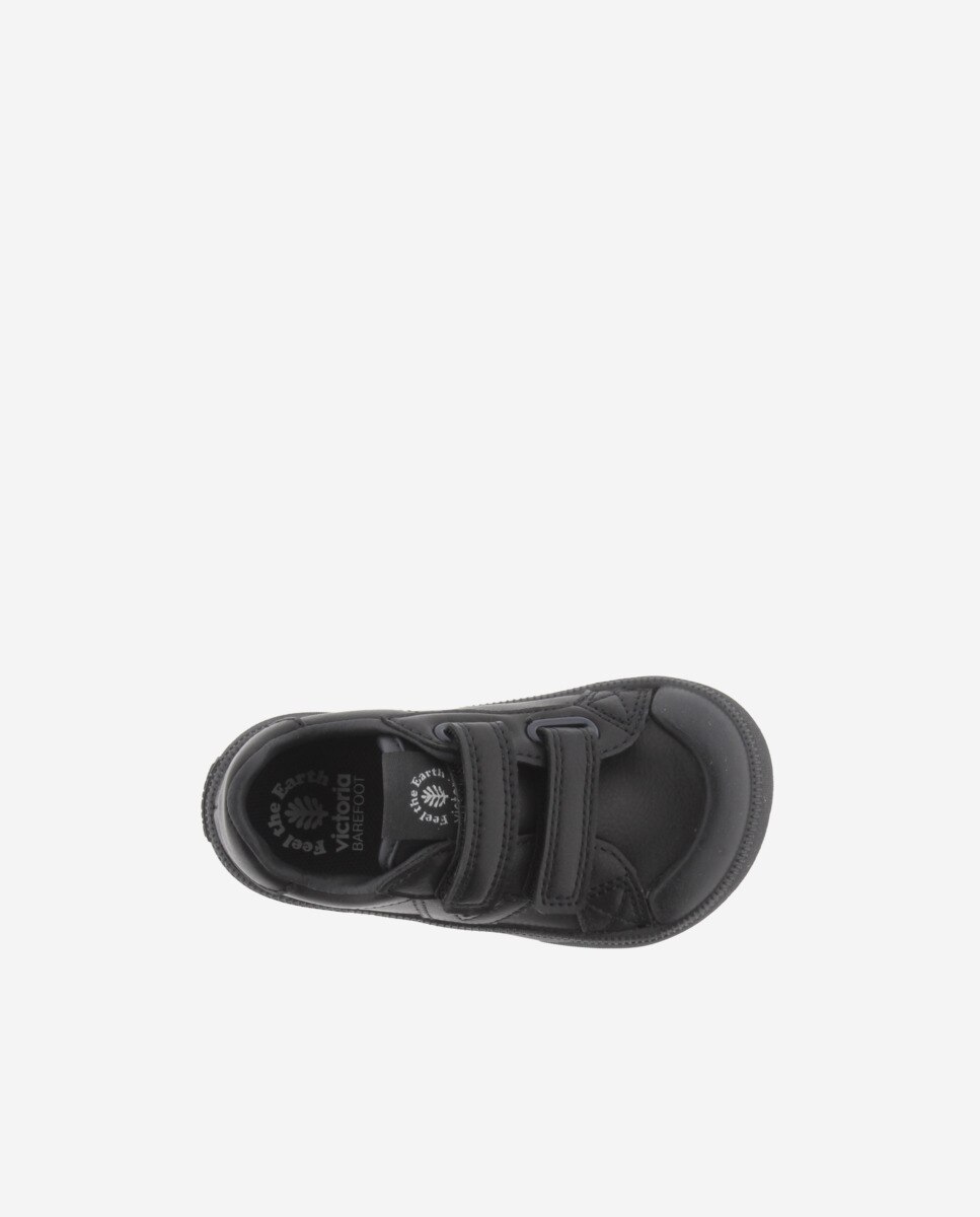 Sapatilhas Desportivas Infantil Barefoot Monocromáticas com Velcro Victoria Azul-marinho-4