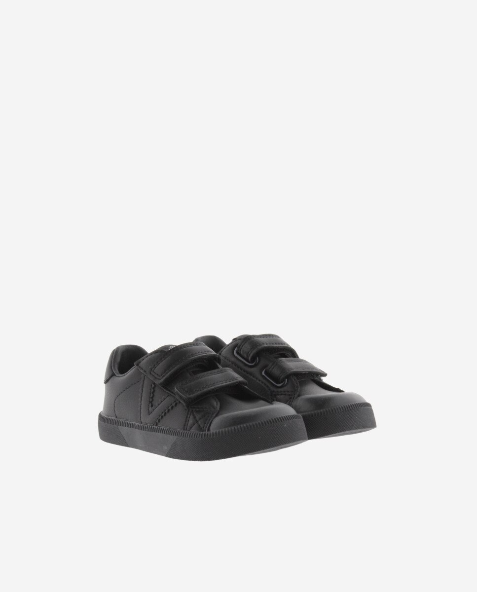 Sapatilhas Desportivas Infantil Barefoot Monocromáticas com Velcro Victoria Azul-marinho-5