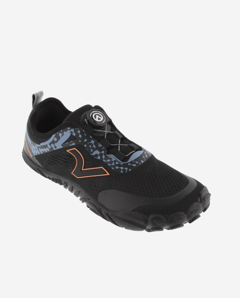 Desportivas Barefoot de Rede com Atacadores Elásticos Preto-2