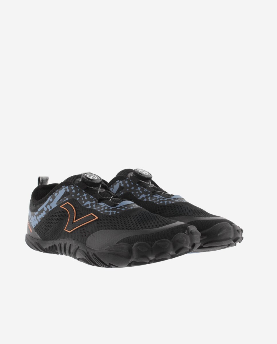 Desportivas Barefoot de Rede com Atacadores Elásticos Preto-5