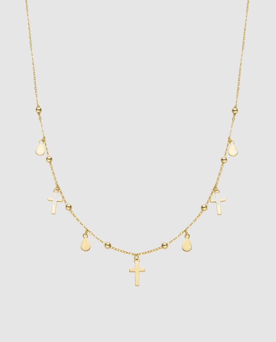 Imagem 0 de Colar Make a Wish Acabado em Ouro de 18 Quilates