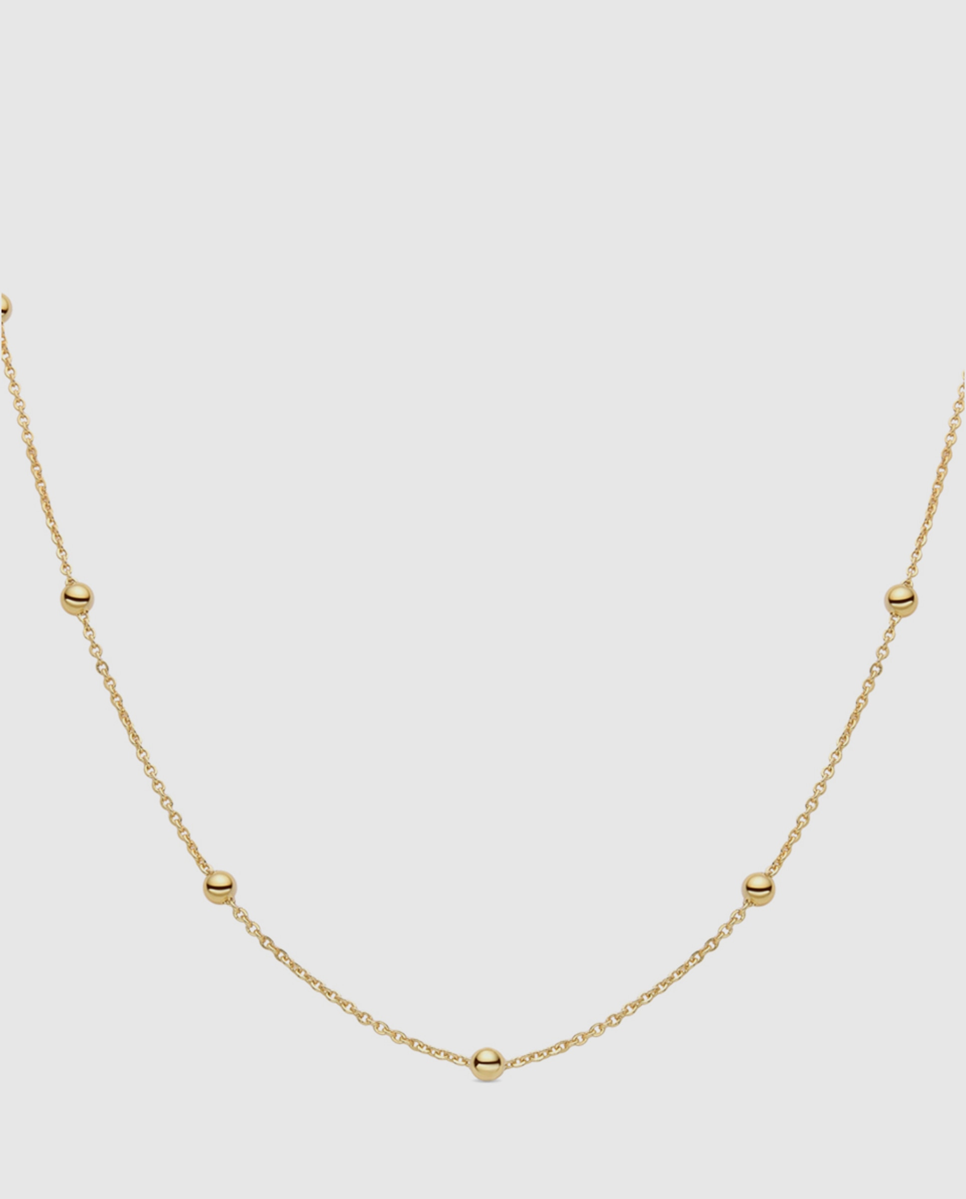 Imagem 0 de Colar Basic com Acabamento em Ouro Amarelo de 18k