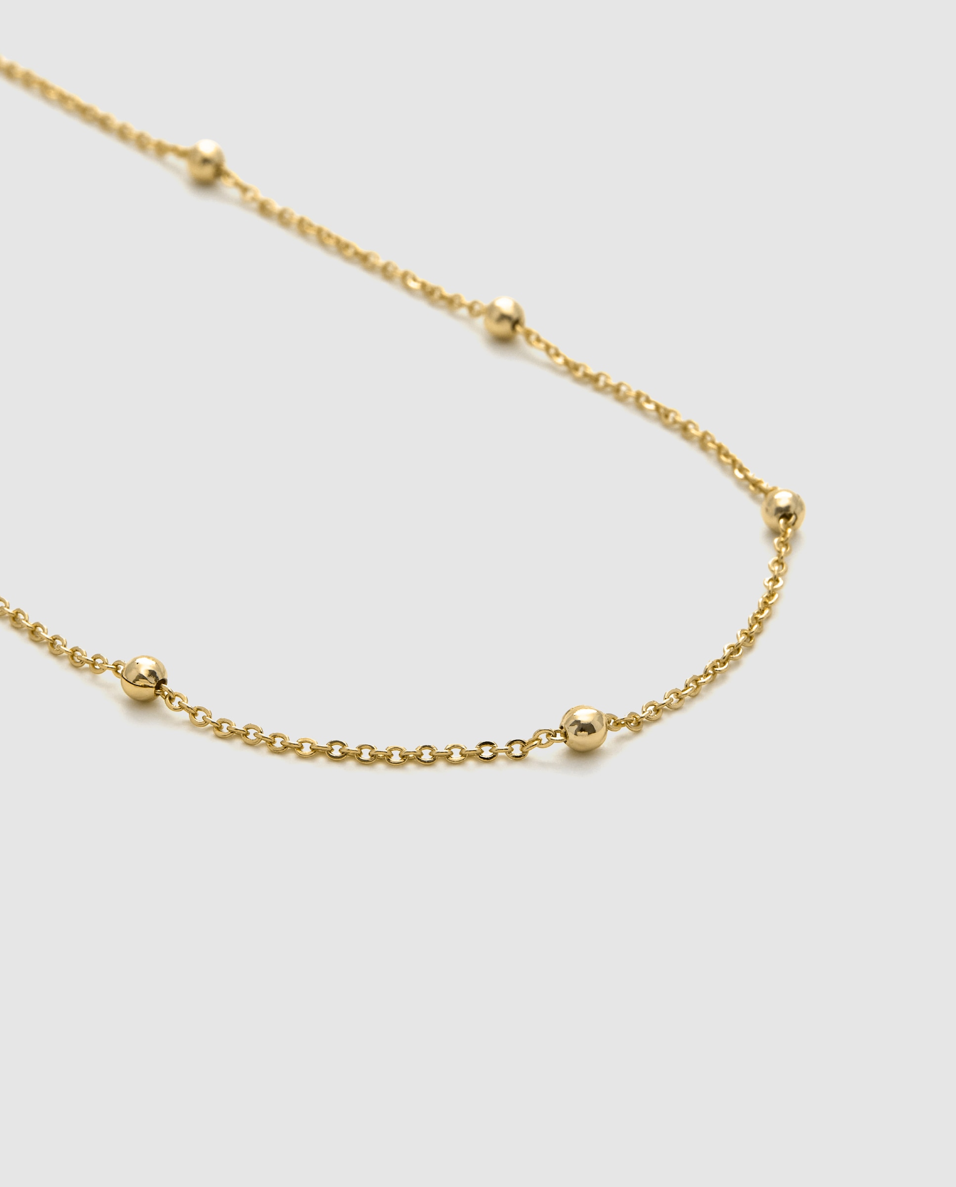 Colar Basic com Acabamento em Ouro Amarelo de 18k Ouro-6