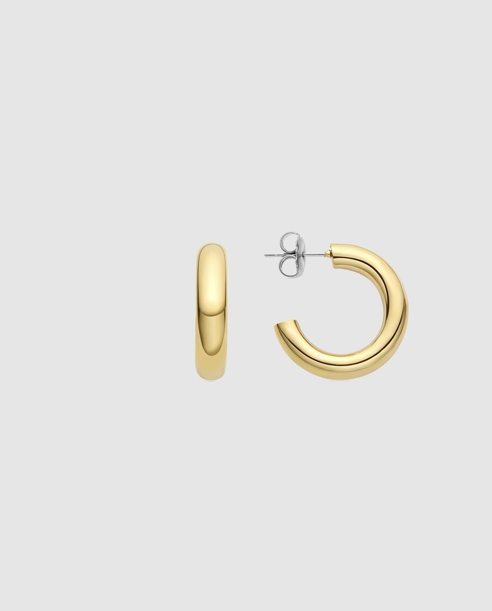 Aro Basic com Acabamentos em Ouro de 18 Quilates Amarelo-1