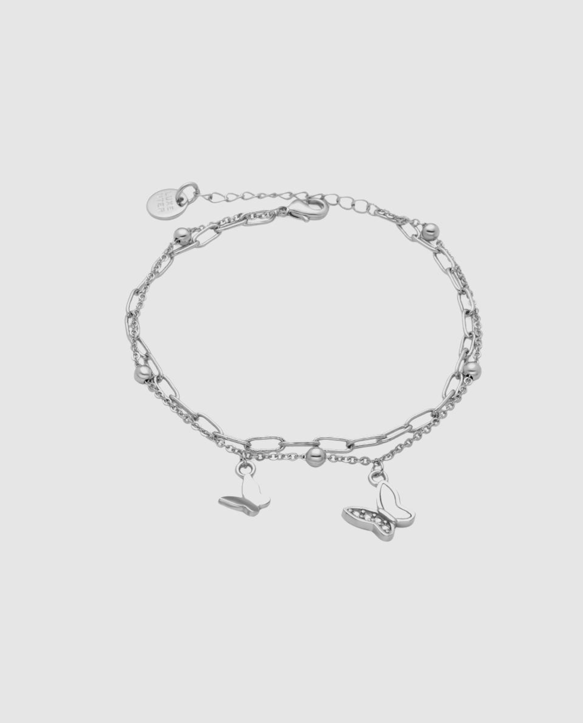 Imagem 0 de Pulseira Basic Acabada em Ródio com Zirconita Brilhante