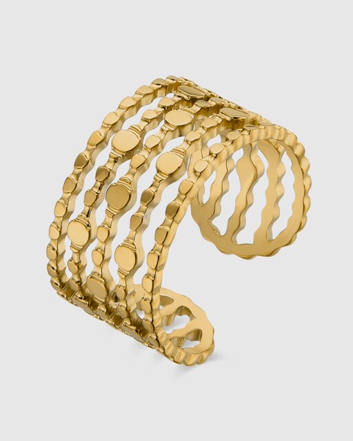 Imagem 0 de Anel Basic com Acabamento em Ouro de 18k