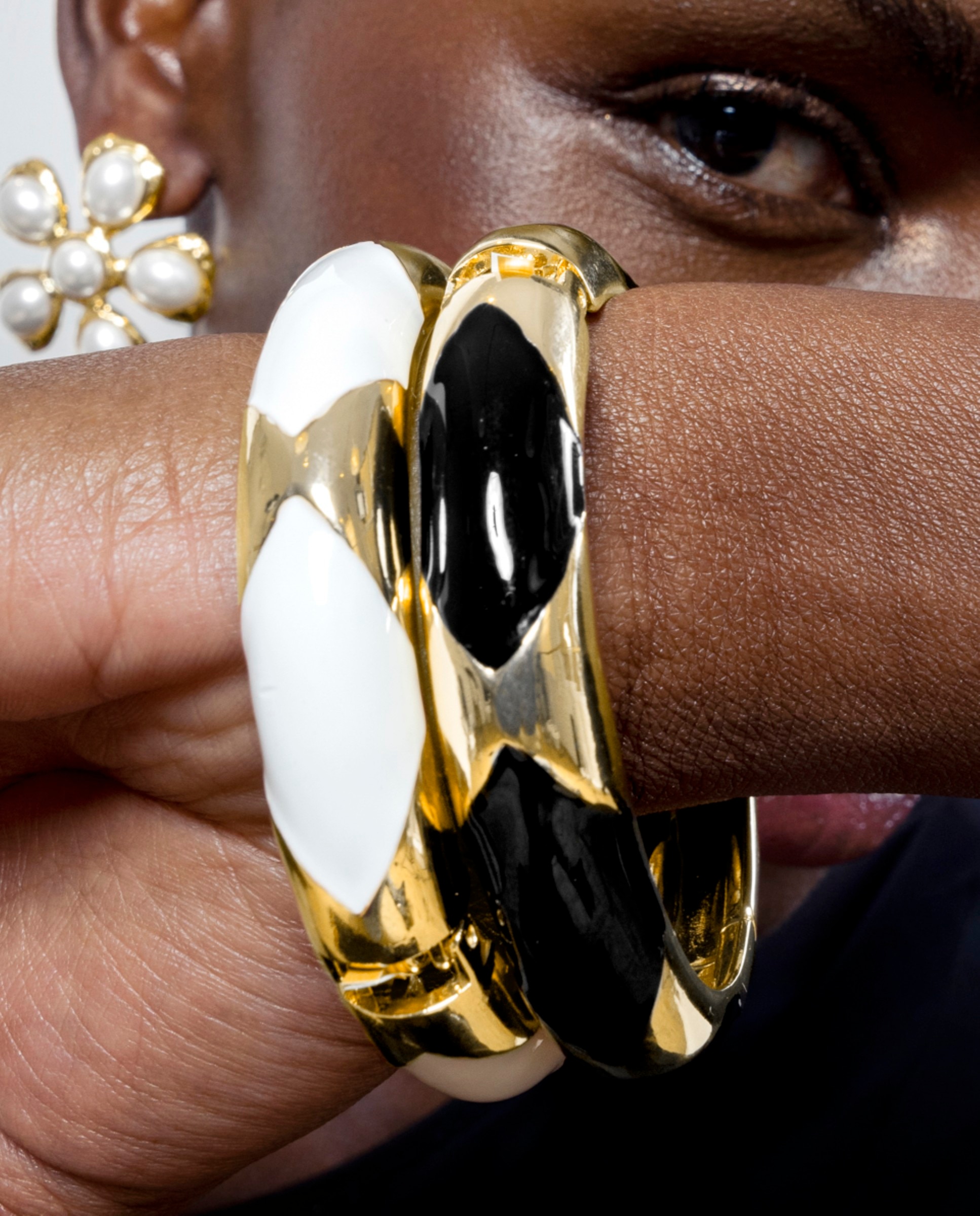 Bracelete África com Acabamento em Ouro Amarelo de 18 Quilates Dourado-4