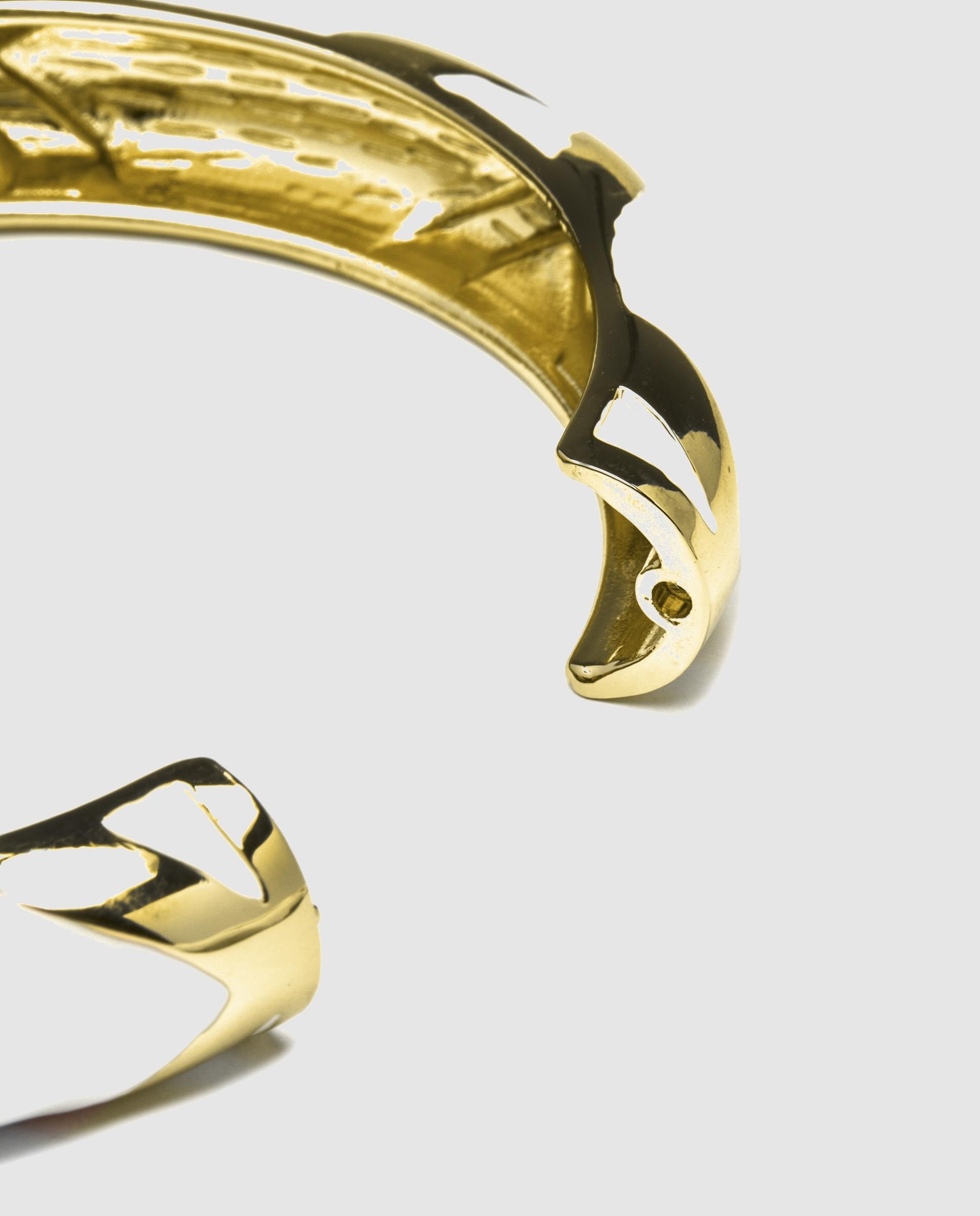 Bracelete África com Acabamento em Ouro Amarelo de 18 Quilates Dourado-7