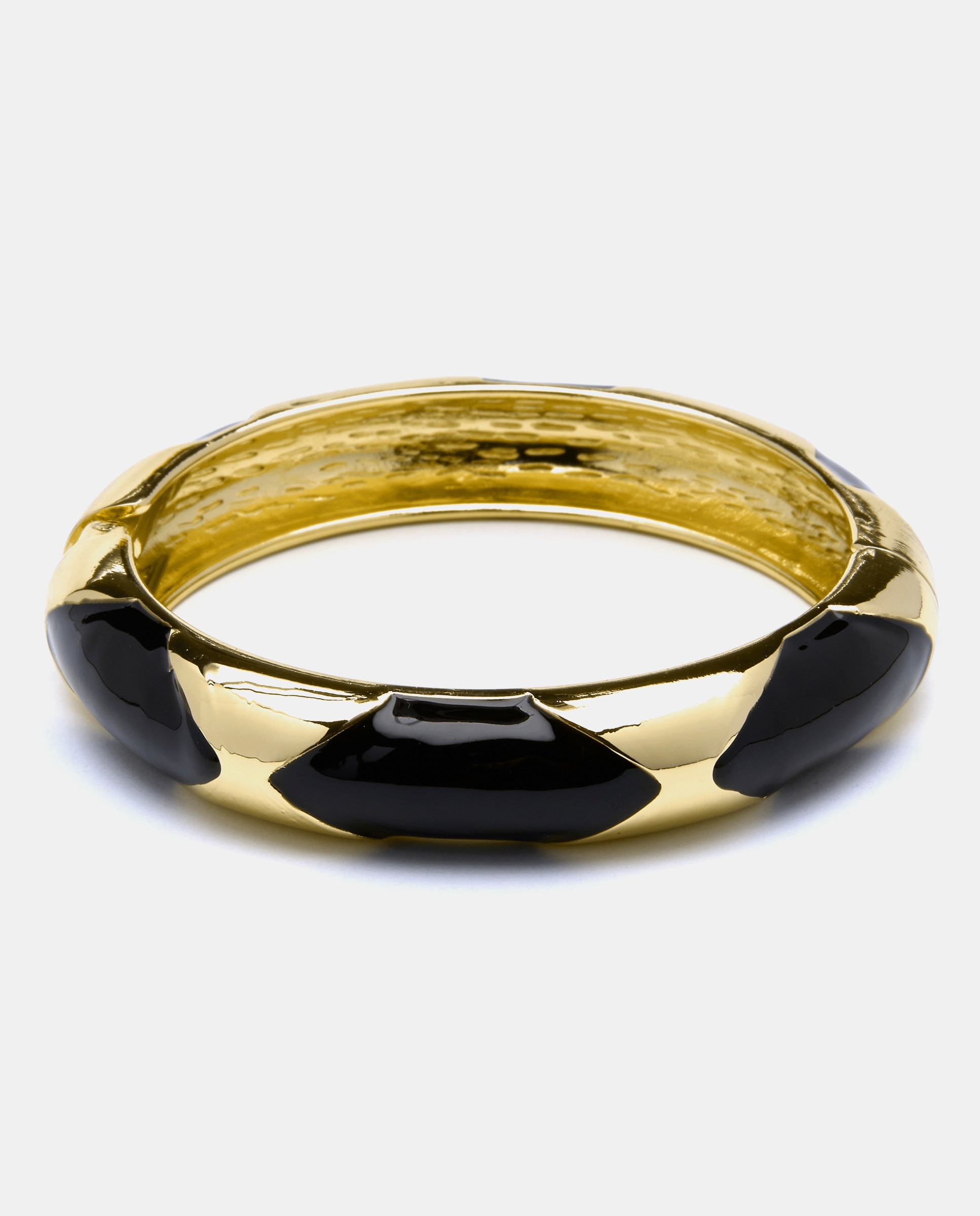 Bracelete África Acabada em Ródio Ouro-1