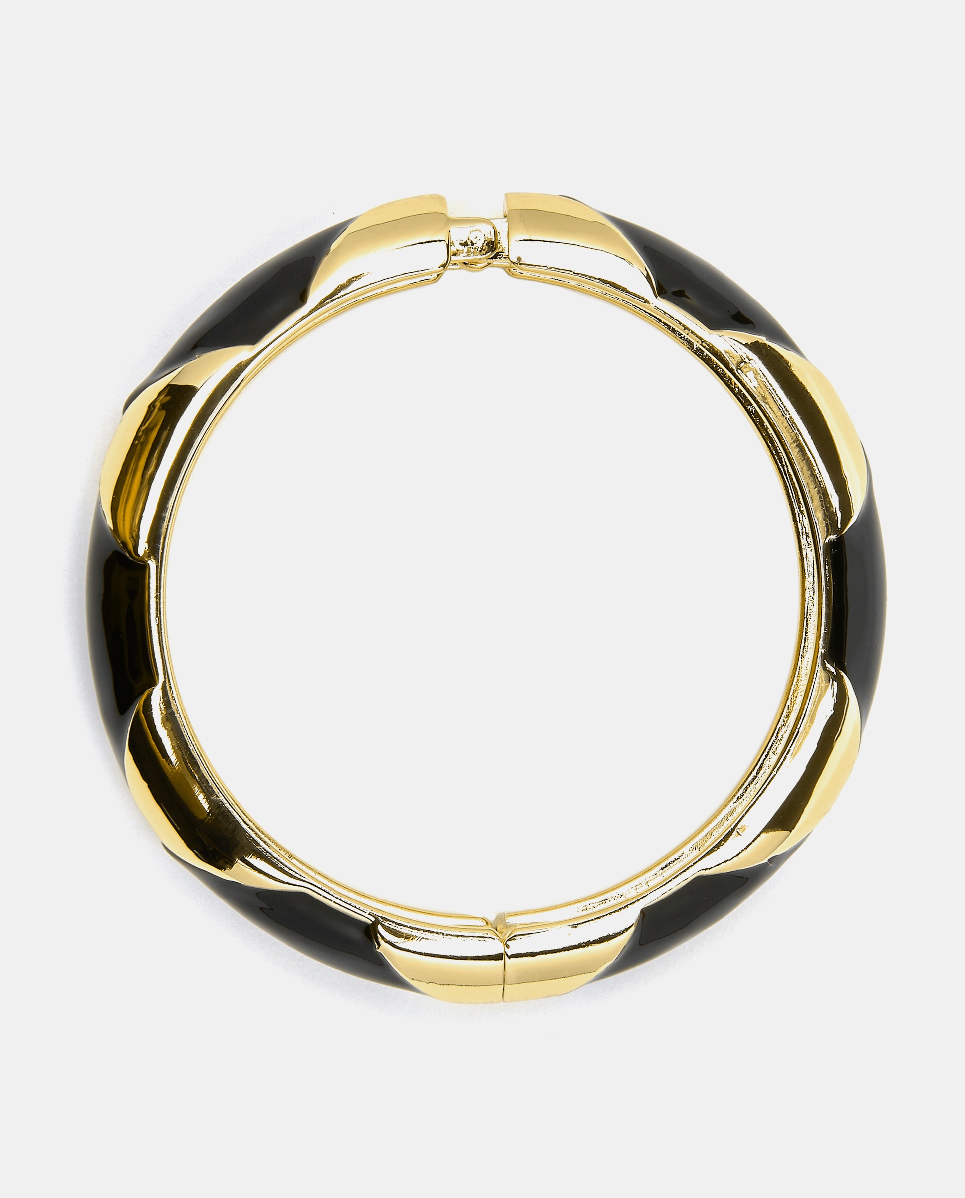 Bracelete África Acabada em Ródio Ouro-3
