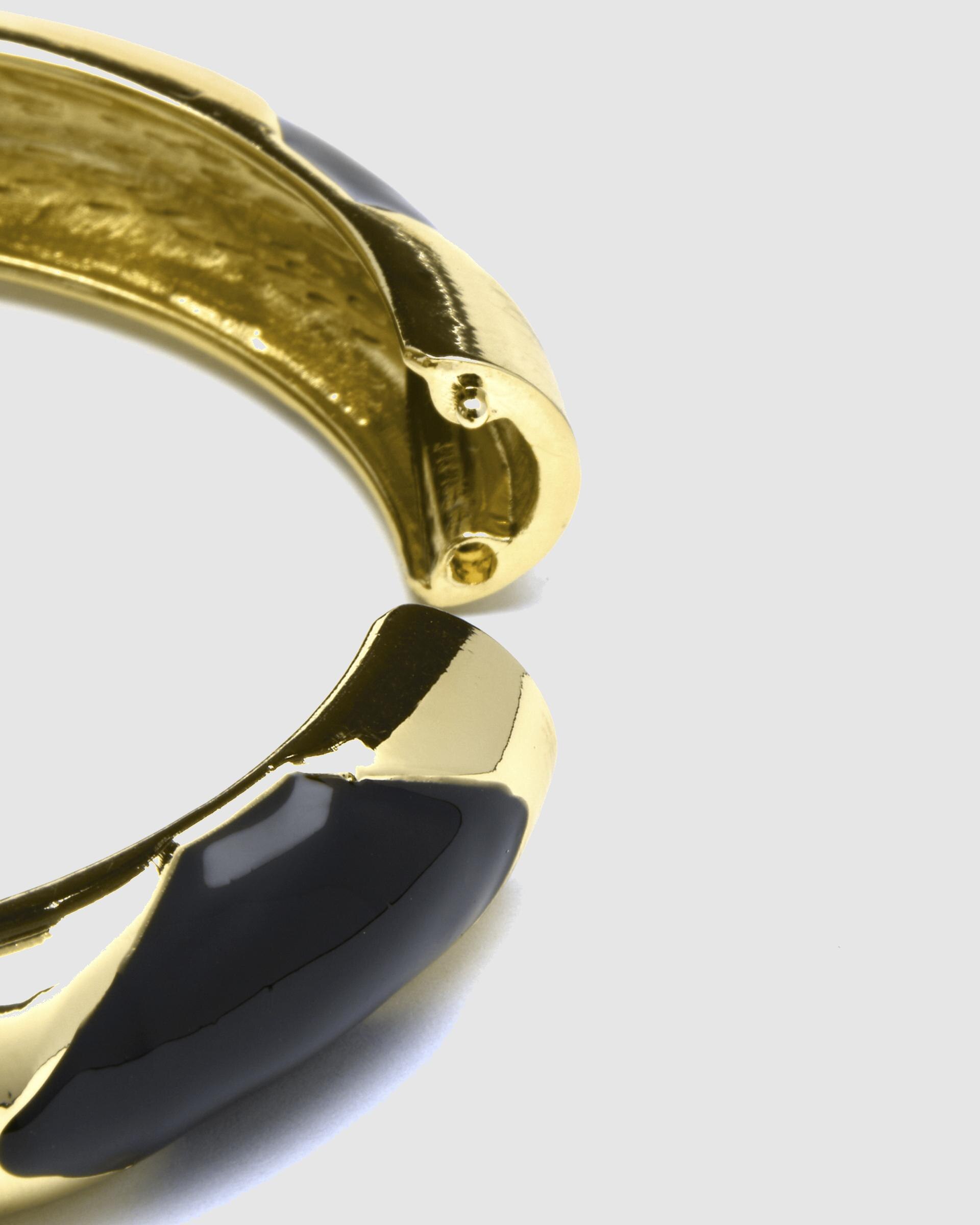 Bracelete África Acabada em Ródio Ouro-6