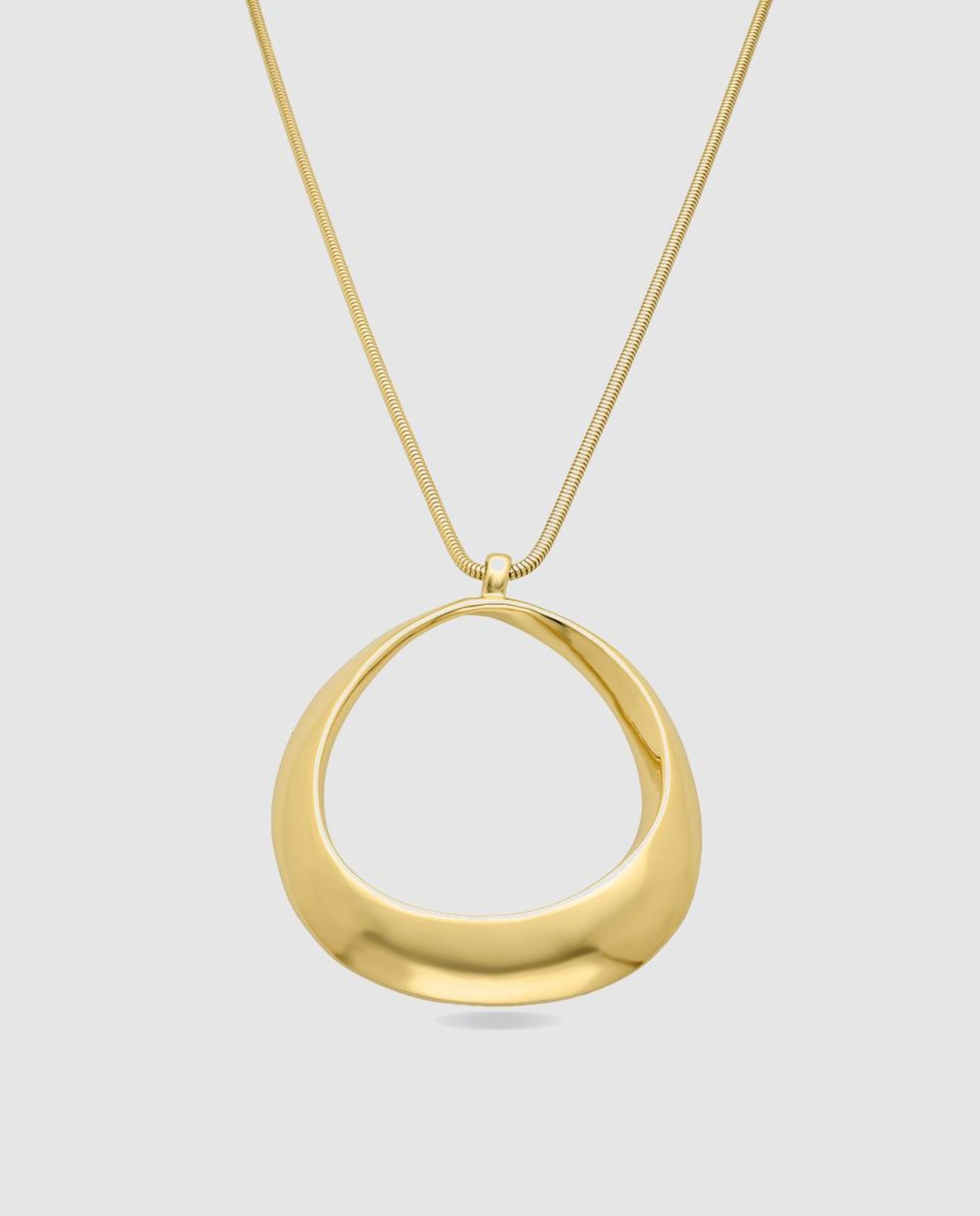 Colar África com Acabamento em Ouro Amarelo de 18 Quilates Dourado-1