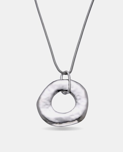 Imagem 0 de Colar Africa com Acabamento em Ródio