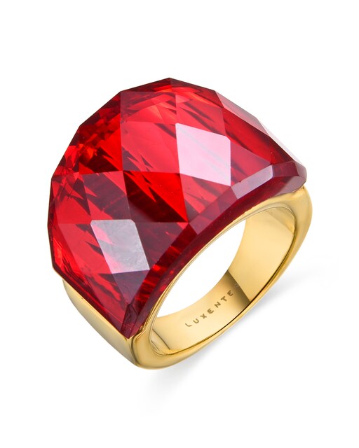 Imagem 0 de Anel Africa Acabado em Ouro de 18k com Quartzo Hidrotermal Onix