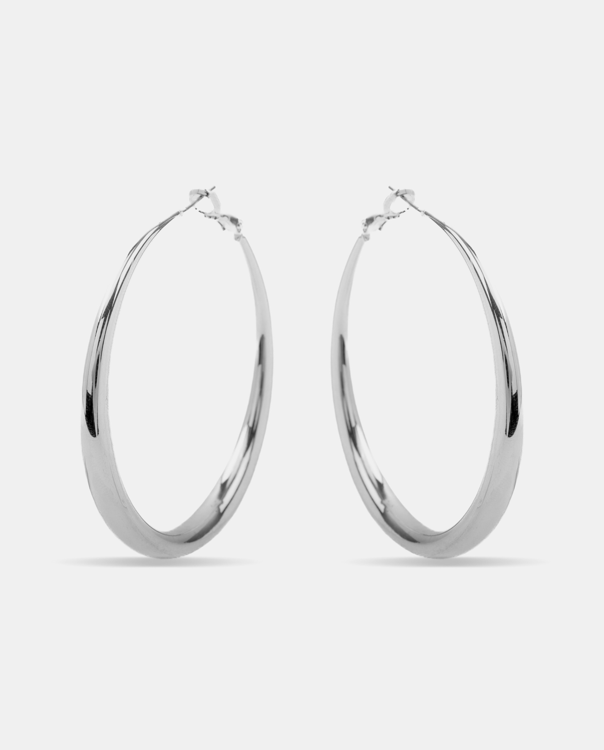 Aro Basic com Acabamentos em Ródio Prata metalizada-3