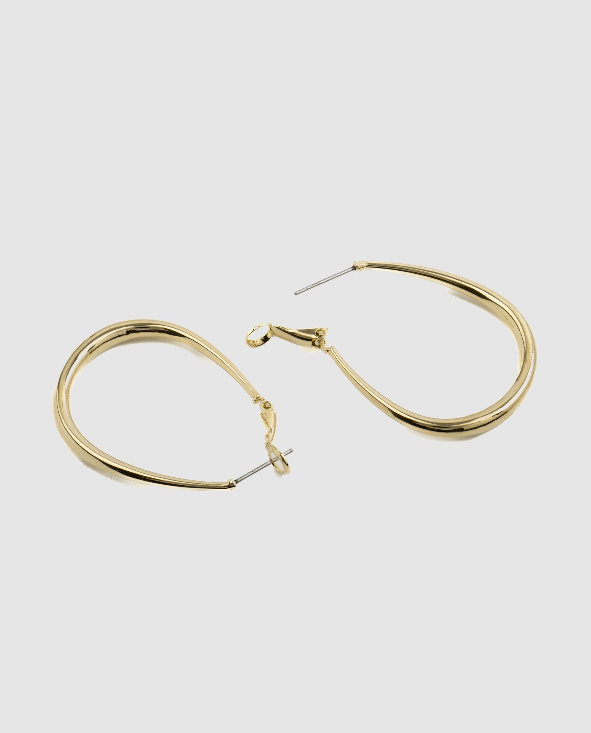 Brincos Basic com Acabamento em Ouro de 18 Quilates Dourado-5