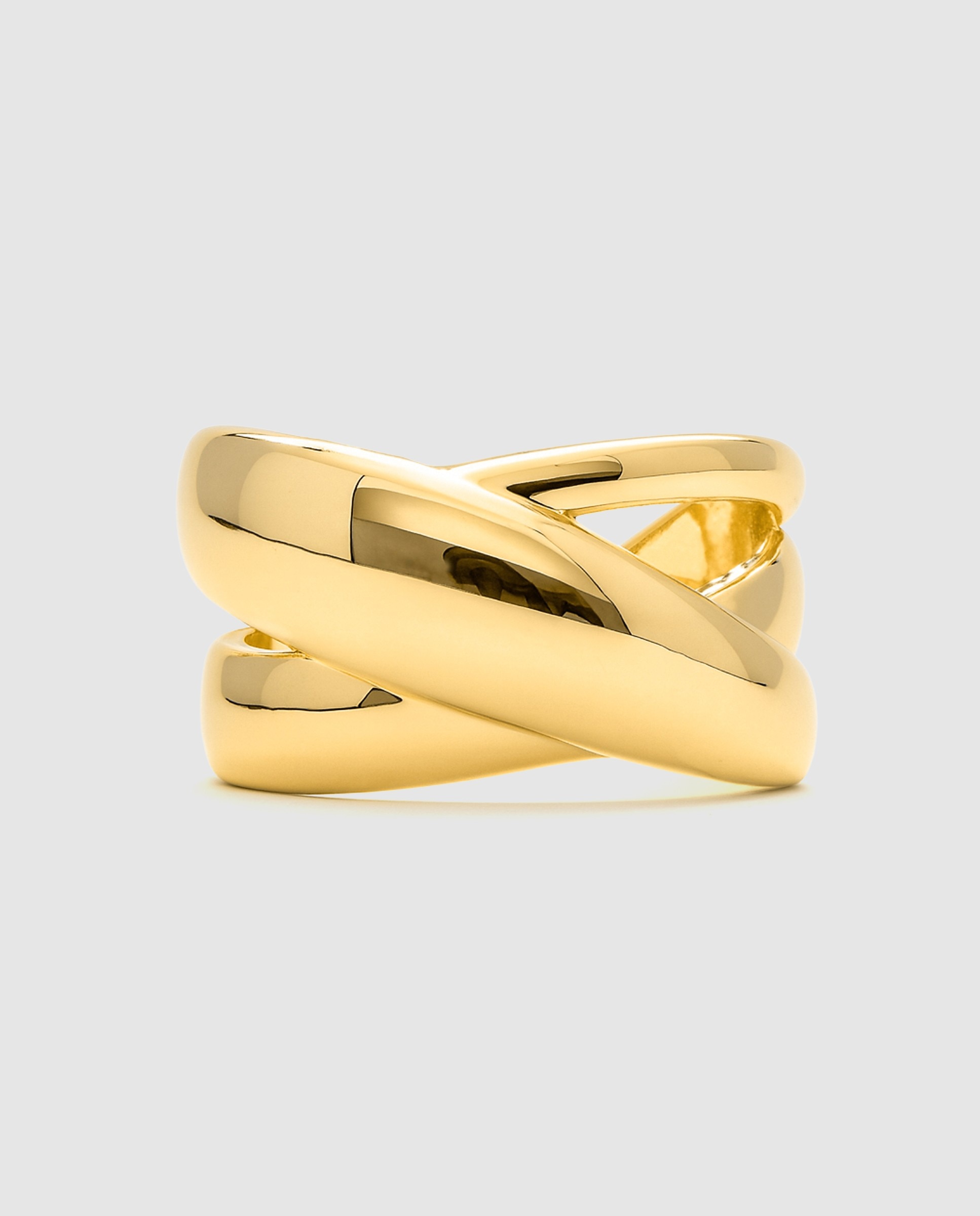 Anel Ajustável África com Acabamento em Ouro Amarelo de 18 Quilates Dourado-6
