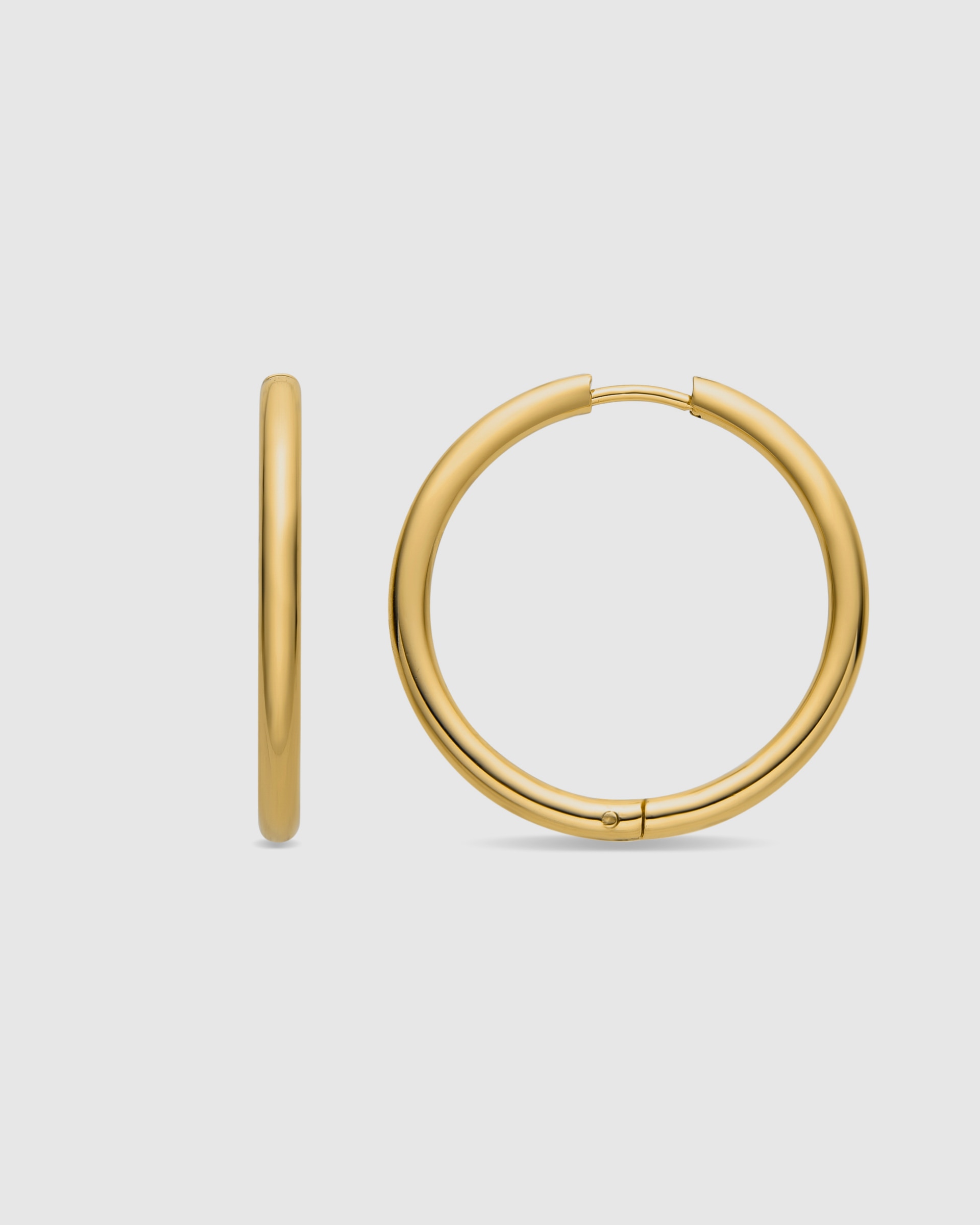 Imagem 0 de Brincos Africa com Acabamentos em Ouro Amarelo de 18k