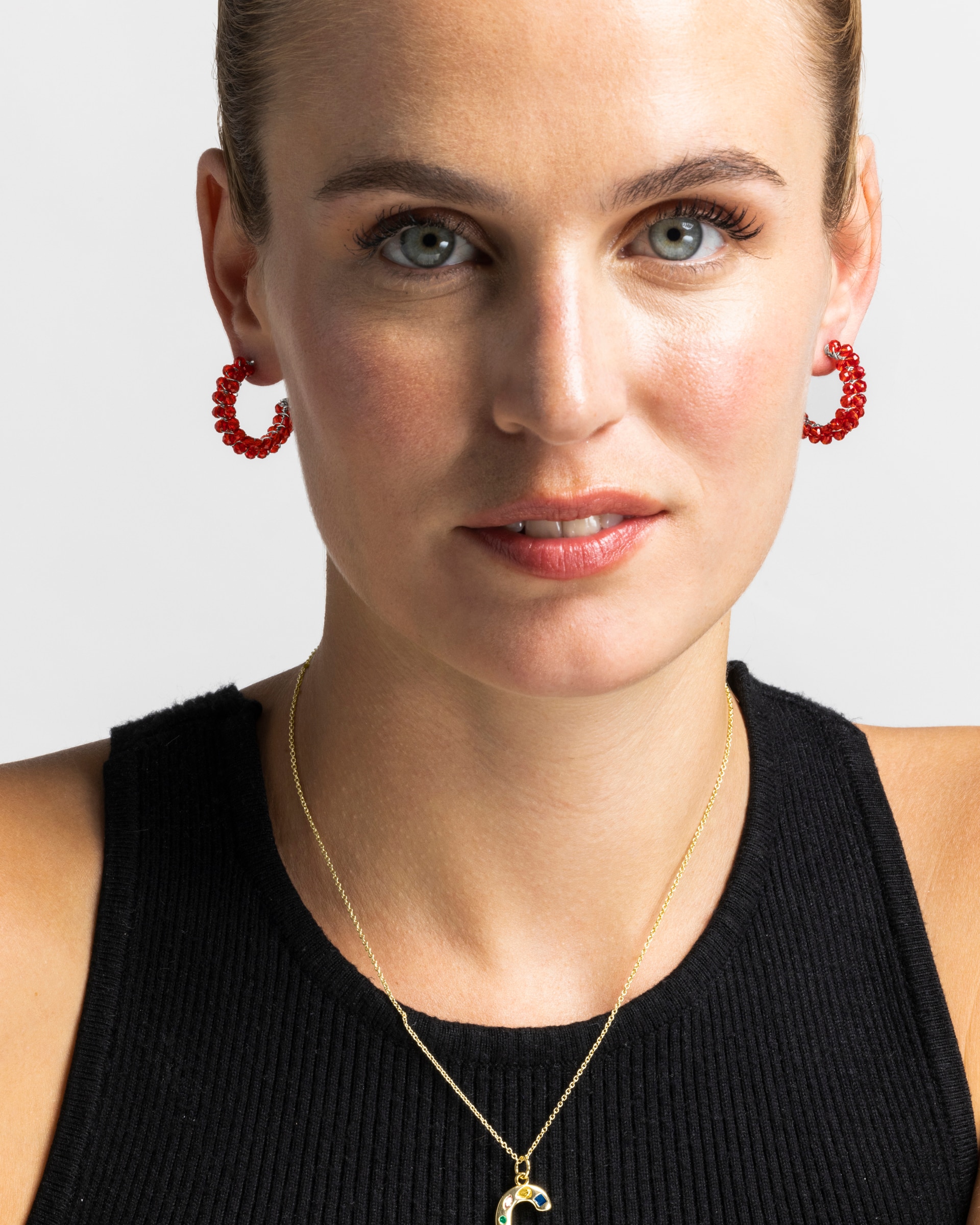Colar África com Acabamento em Ouro Amarelo de 18 Quilates e Zirconita Multicolor Multicolor-5