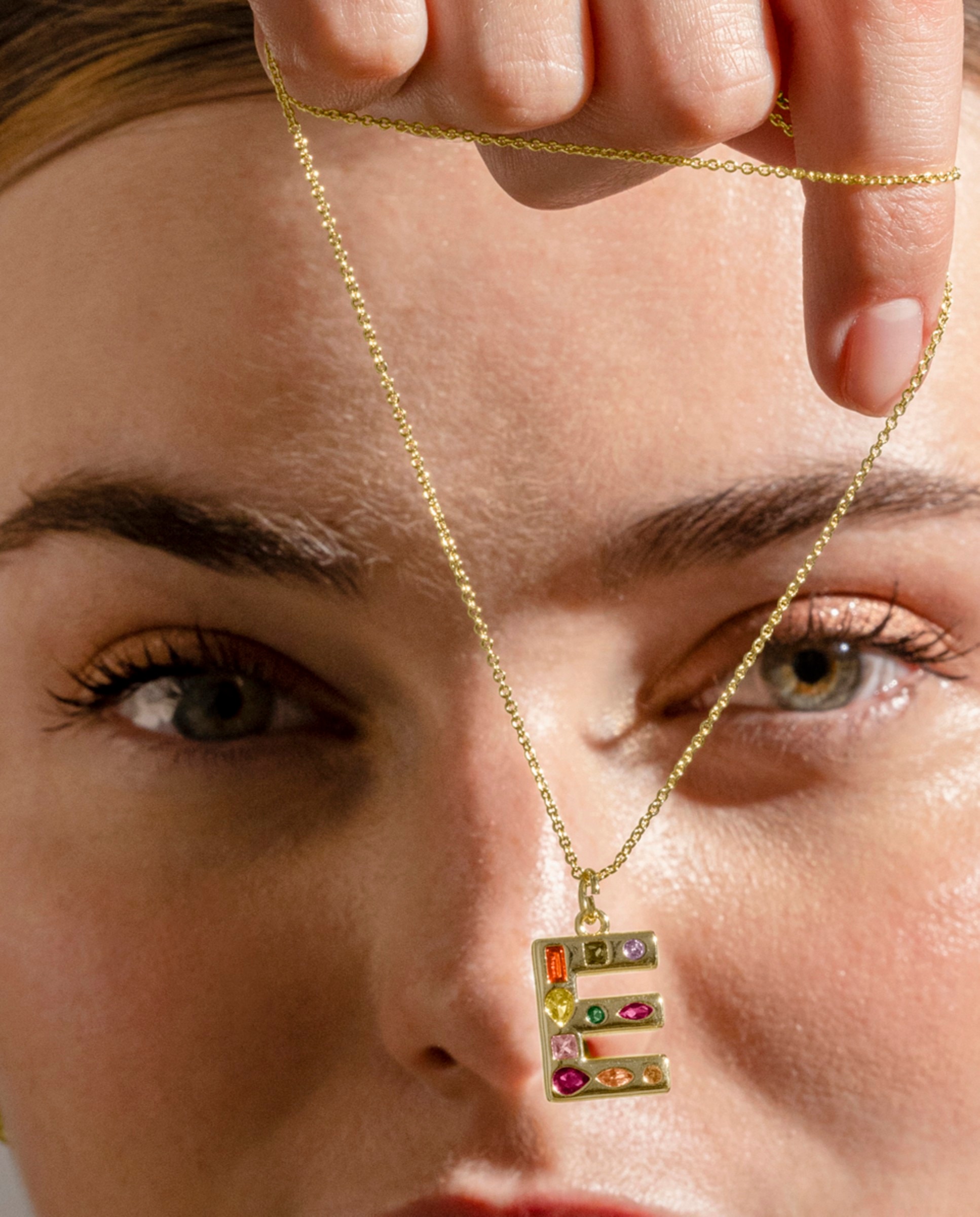 Colar África com Acabamento em Ouro Amarelo de 18 Quilates e Zirconita Multicolor Multicolor-3