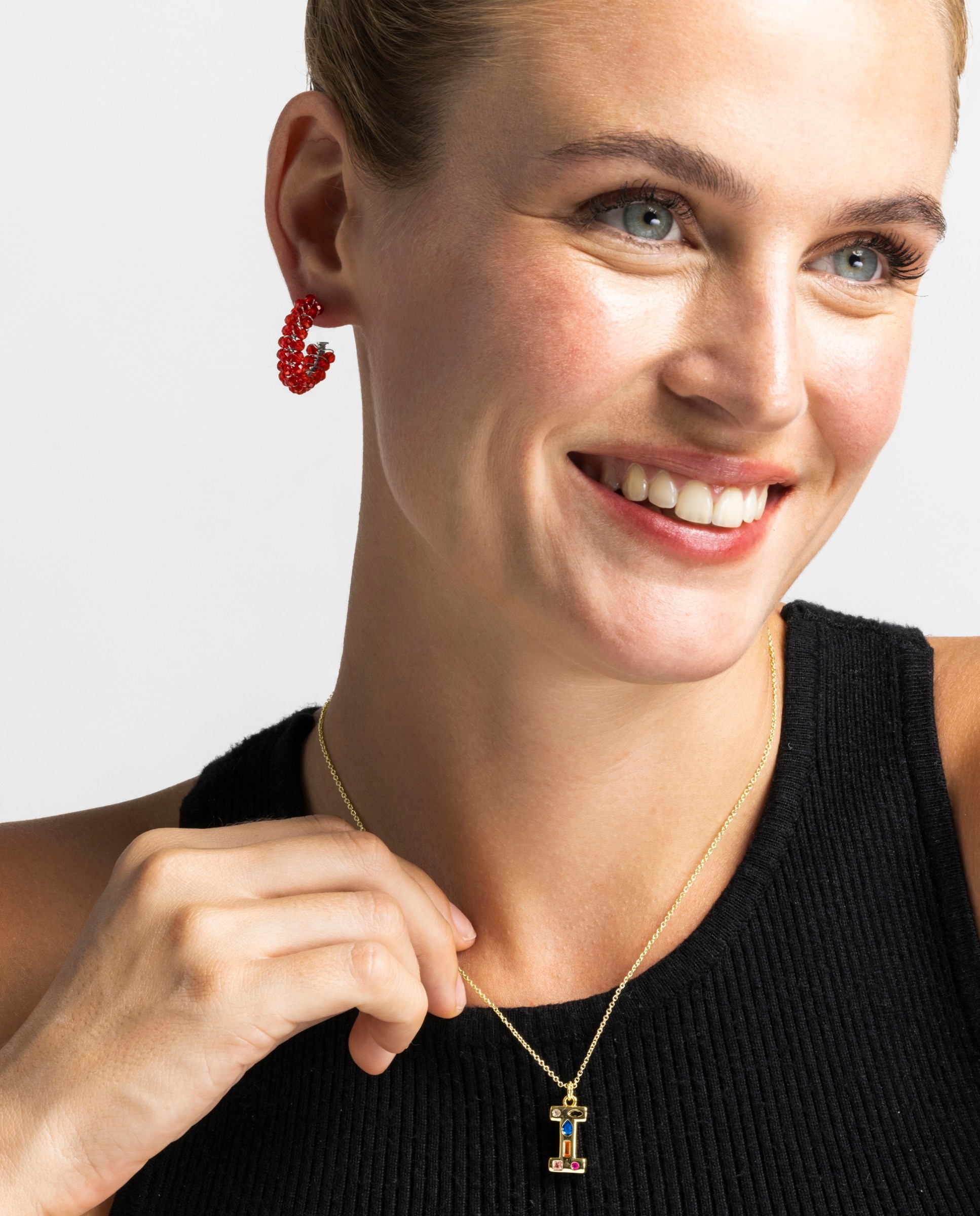 Colar África com Acabamento em Ouro Amarelo de 18 Quilates e Zirconita Multicolor Multicolor-4