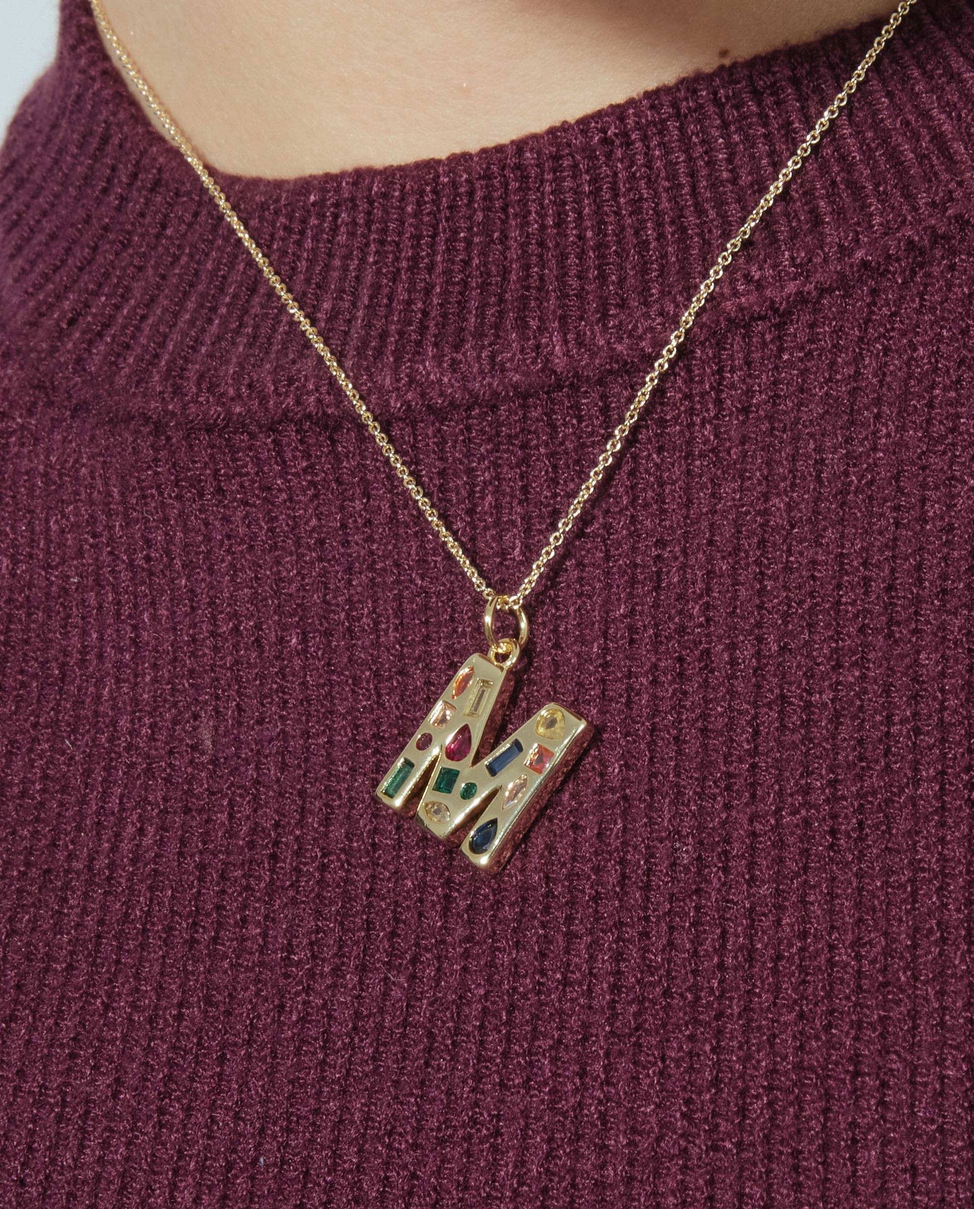 Colar África com Acabamento em Ouro Amarelo de 18 Quilates e Zirconita Multicolor Multicolor-4