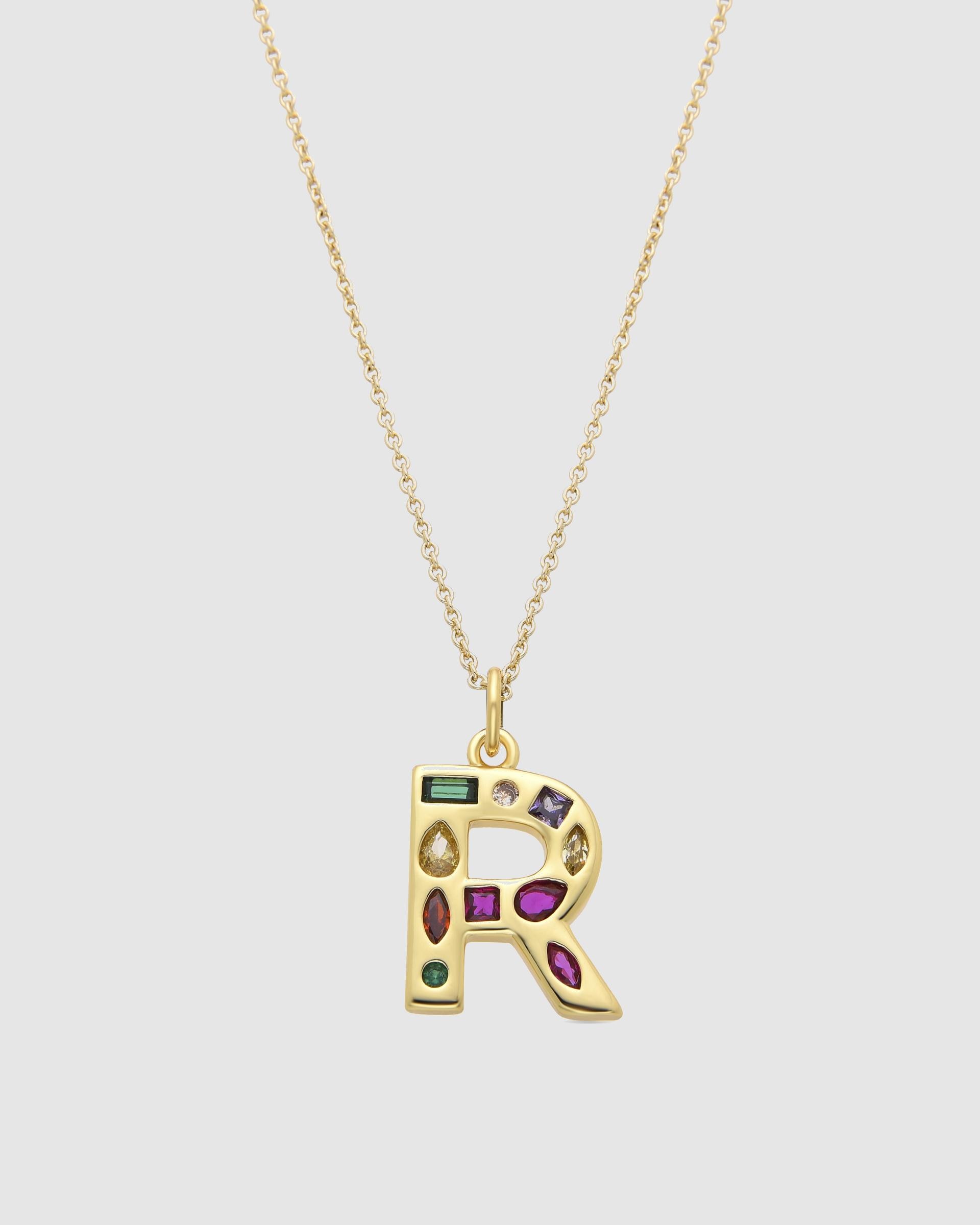 Colar África com Acabamento em Ouro Amarelo de 18 Quilates e Zirconita Multicolor Ouro-1