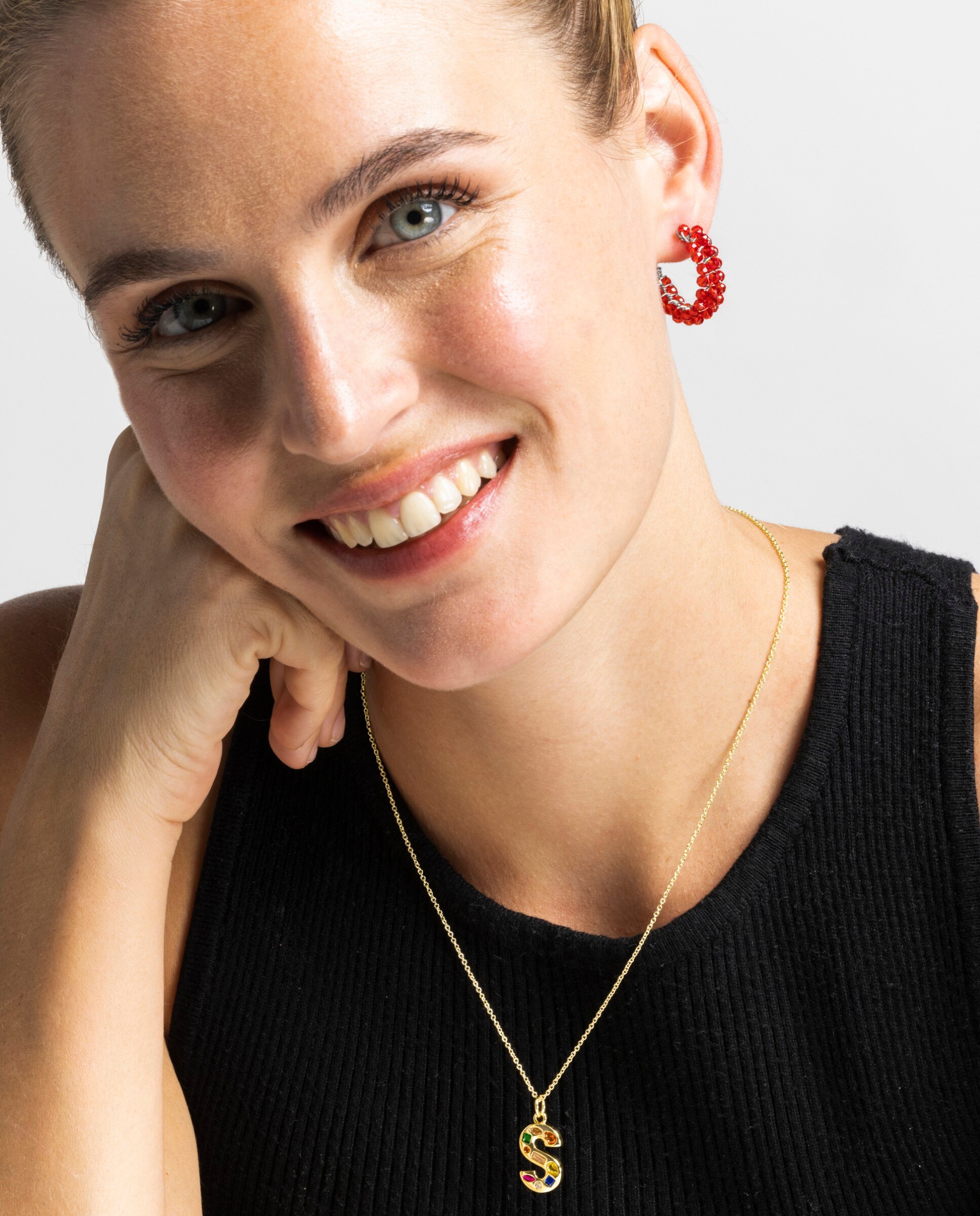 Colar África com Acabamento em Ouro Amarelo de 18 Quilates e Zirconita Multicolor Multicolor-4