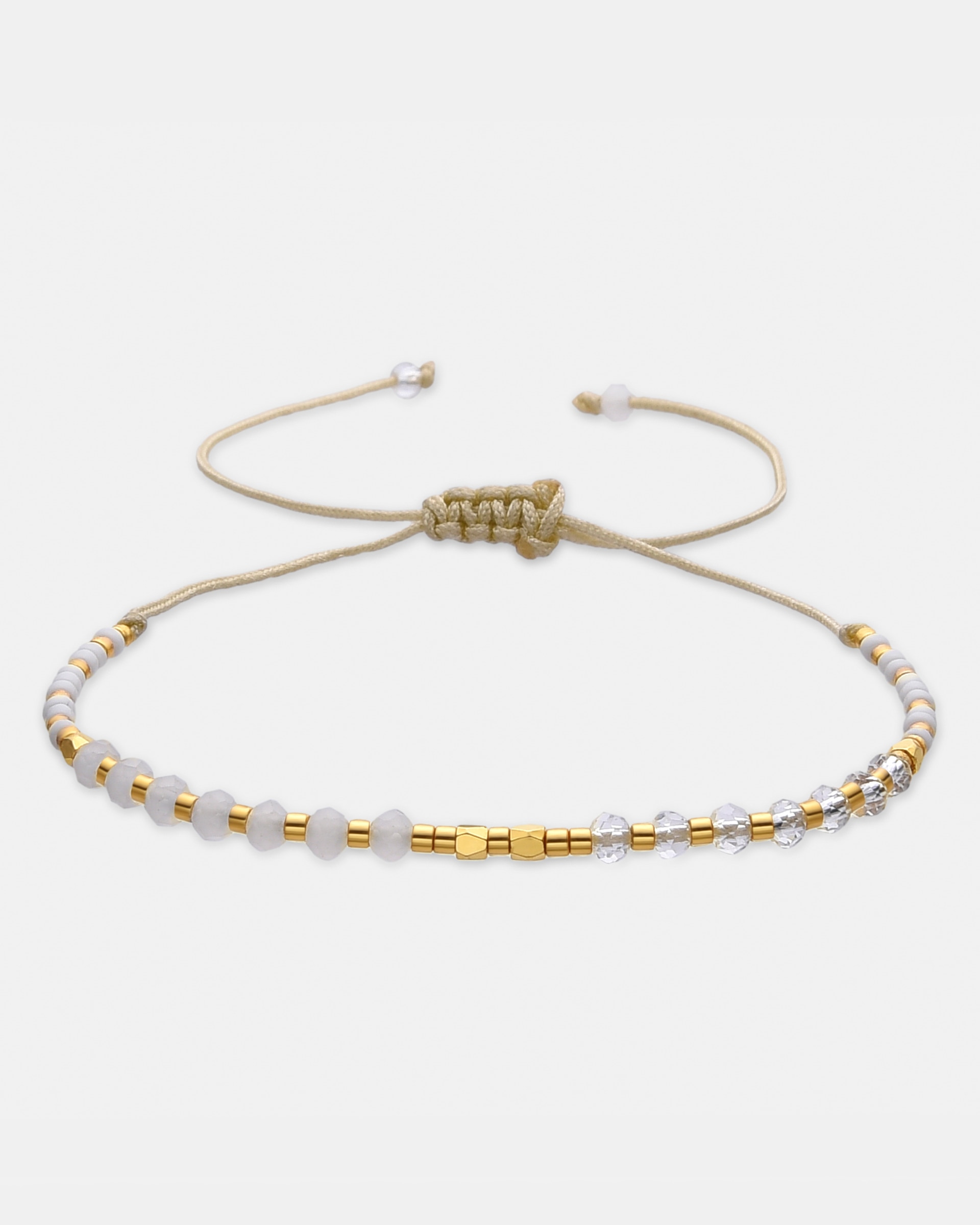 Imagem 0 de Pulseira de Cordão Trendy de Aço Acabada em Ouro Amarelo de 18 Quilates com Cristal Preto