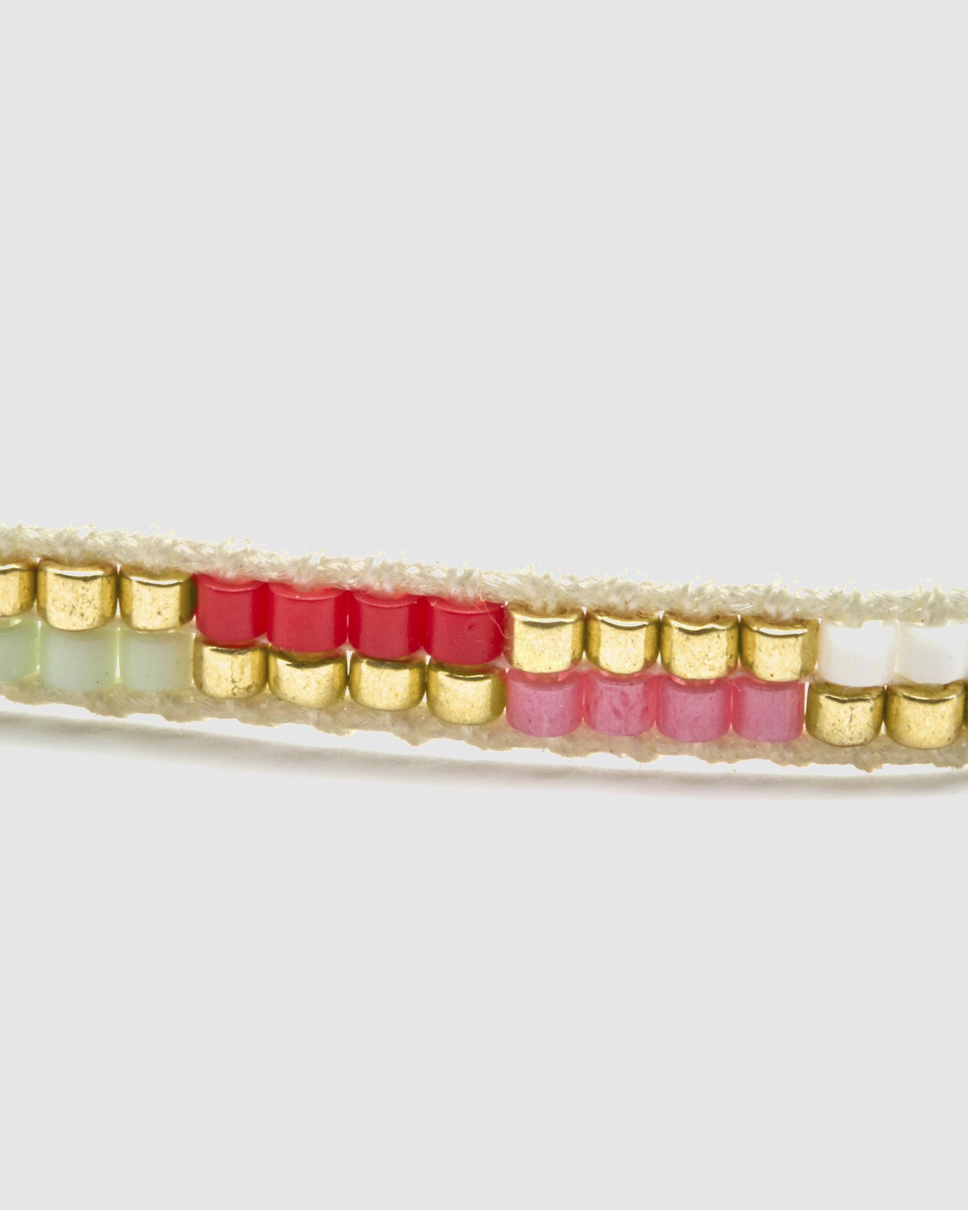 Pulseira de Cordão Trendy de Aço Acabada em Ouro Amarelo de 18 Quilates com Cristal Preto Ouro-6