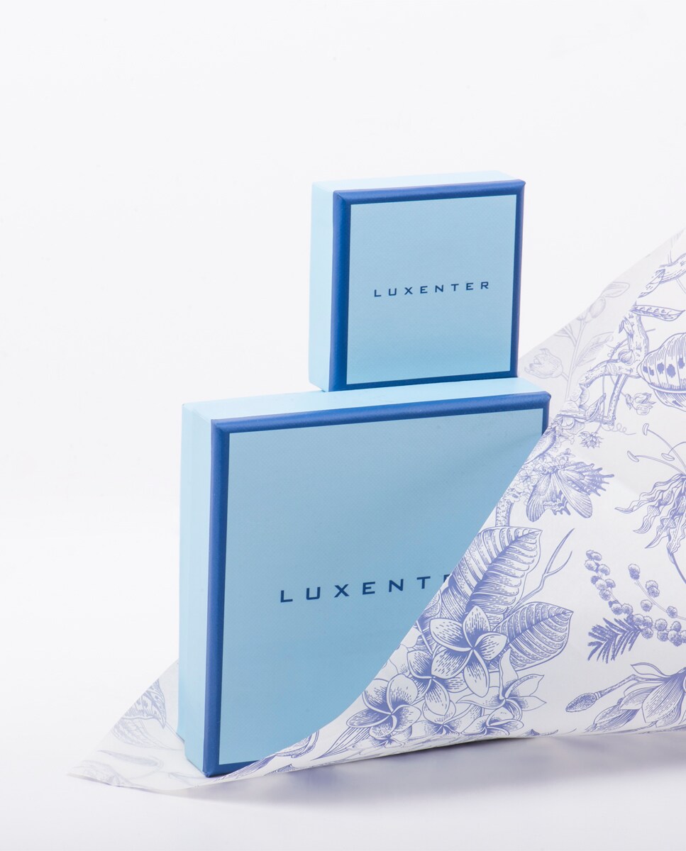 Brincos Atelier de Prata com Acabamento em Ouro de 18k com Quartzo Hidrotermal Lápis-lazúli Azul-4