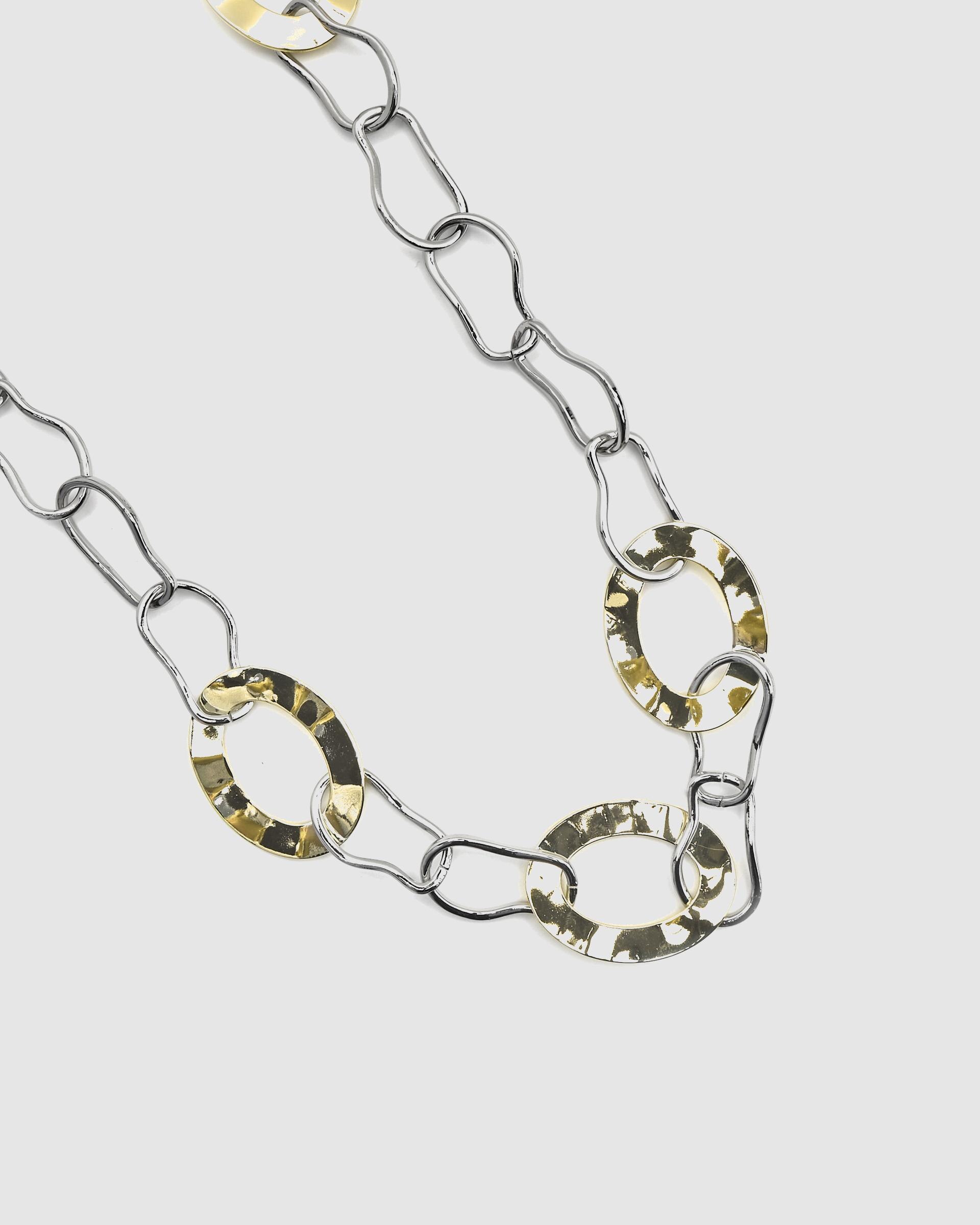 Colar África com Acabamento em Ouro Amarelo de 18 Quilates Ouro / Prata-6