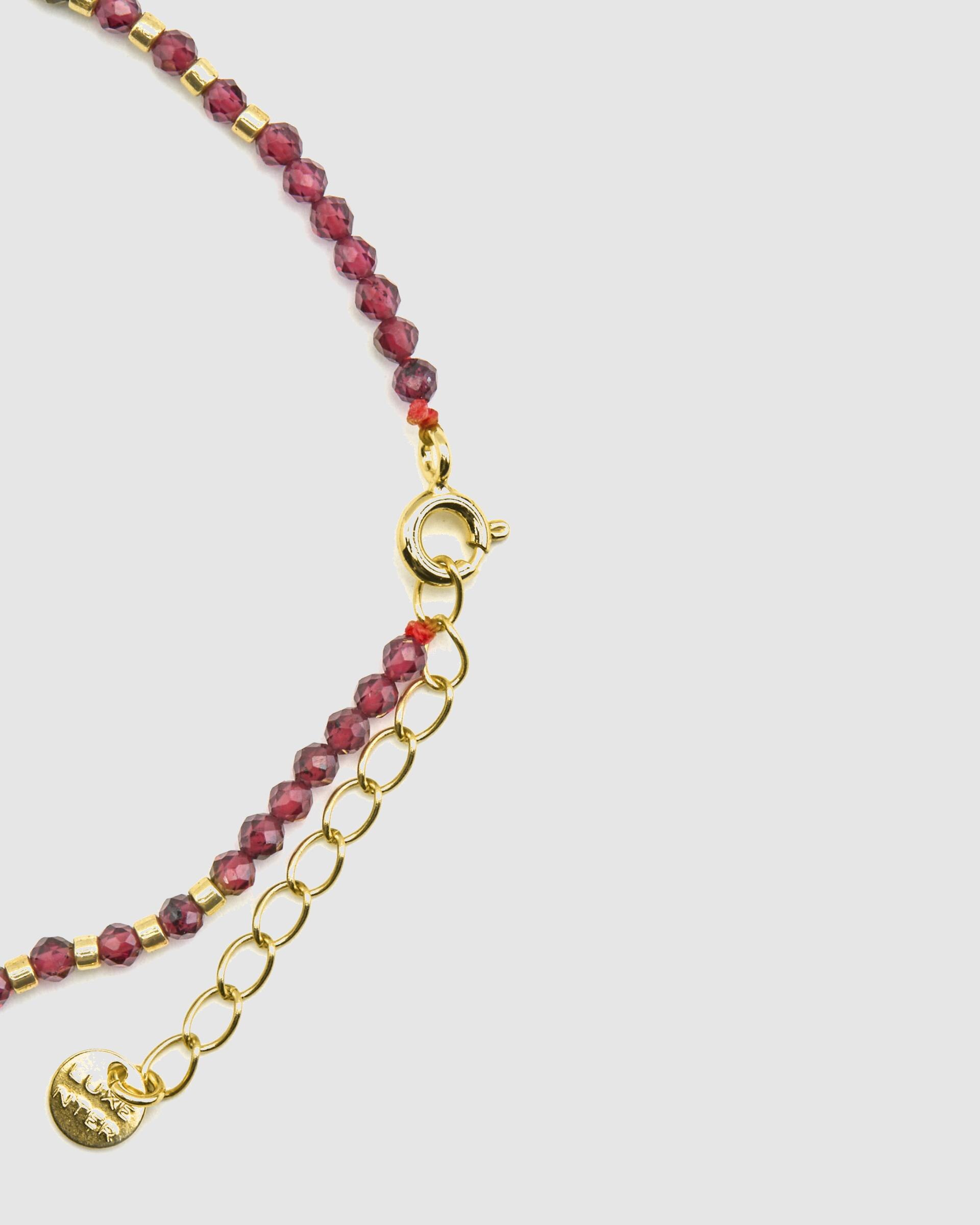 Pulseira Pide Un Deseo de Prata de Lei 925 Acabada em Ouro de 18 Quilates com Zirconita Brilhante Dourado-7