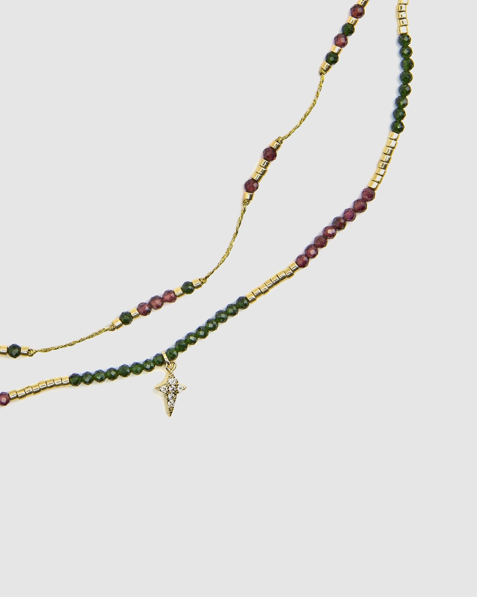 Colar Pide Un Desejo de Prata de Lei 925 com Acabamento em Ouro Amarelo de 18 Quilates e Zirconita Brilhante Ouro-6
