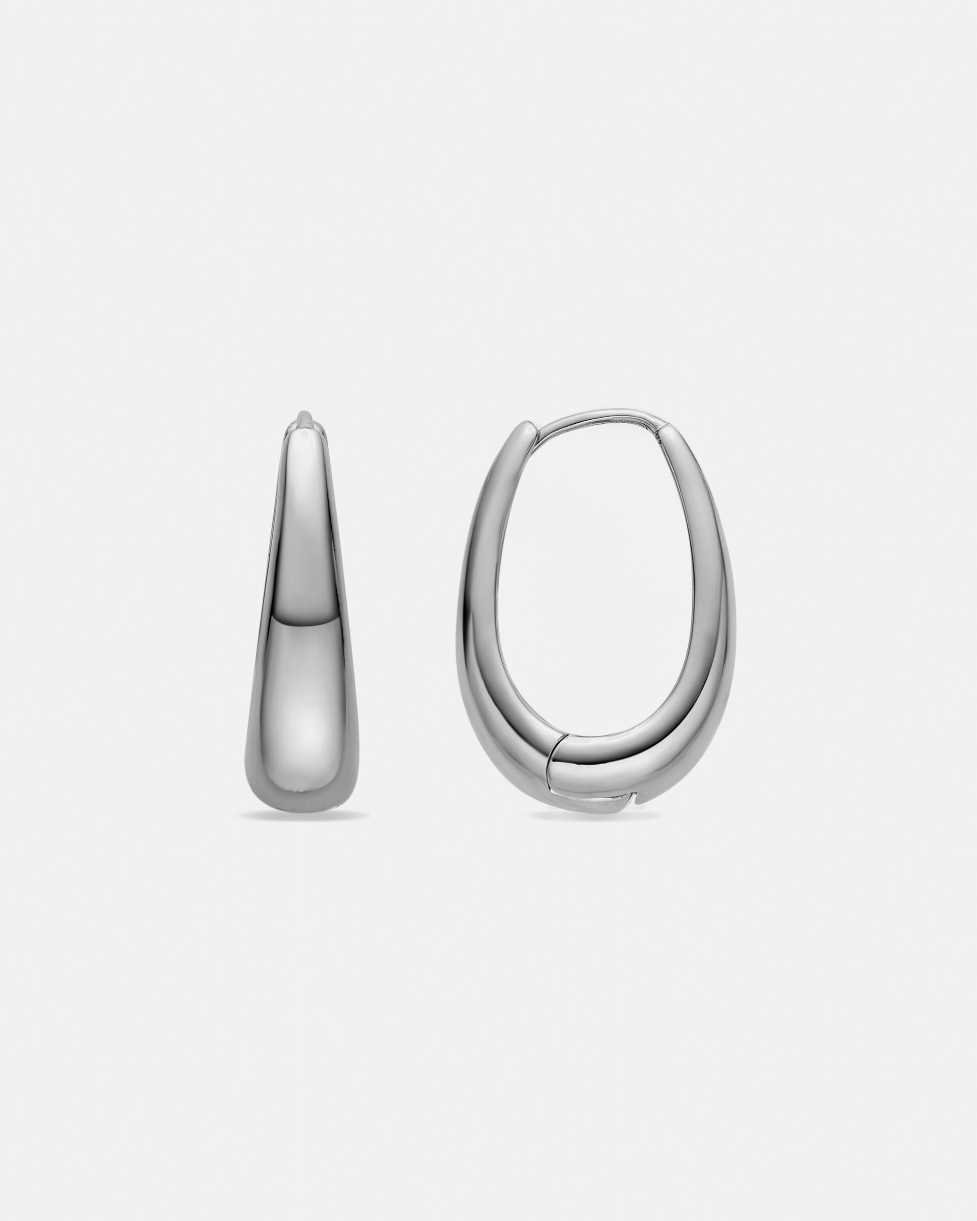 Aro Basic com Acabamentos em Ródio Prata metalizada-1