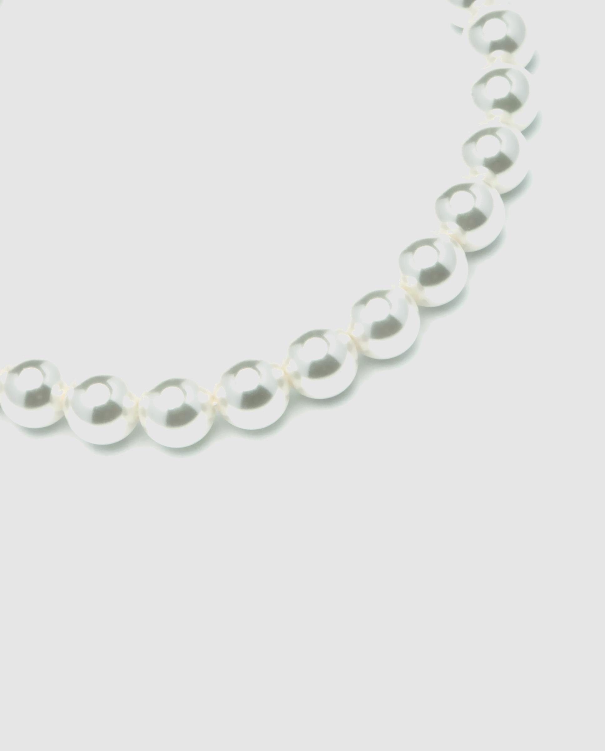 Pulseira de Corrente Essential Acabada em Ouro de 18 Quilates com Zirconita Brilhante Branco-5