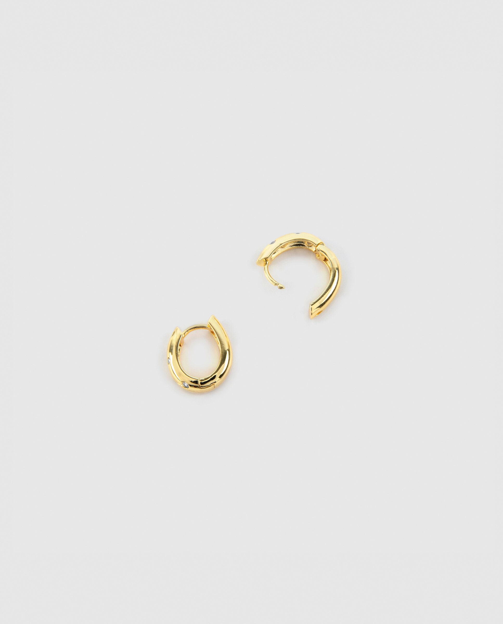 Brincos de Aro Essential África com Acabamentos em Ouro Amarelo de 18 Quilates Ouro-5