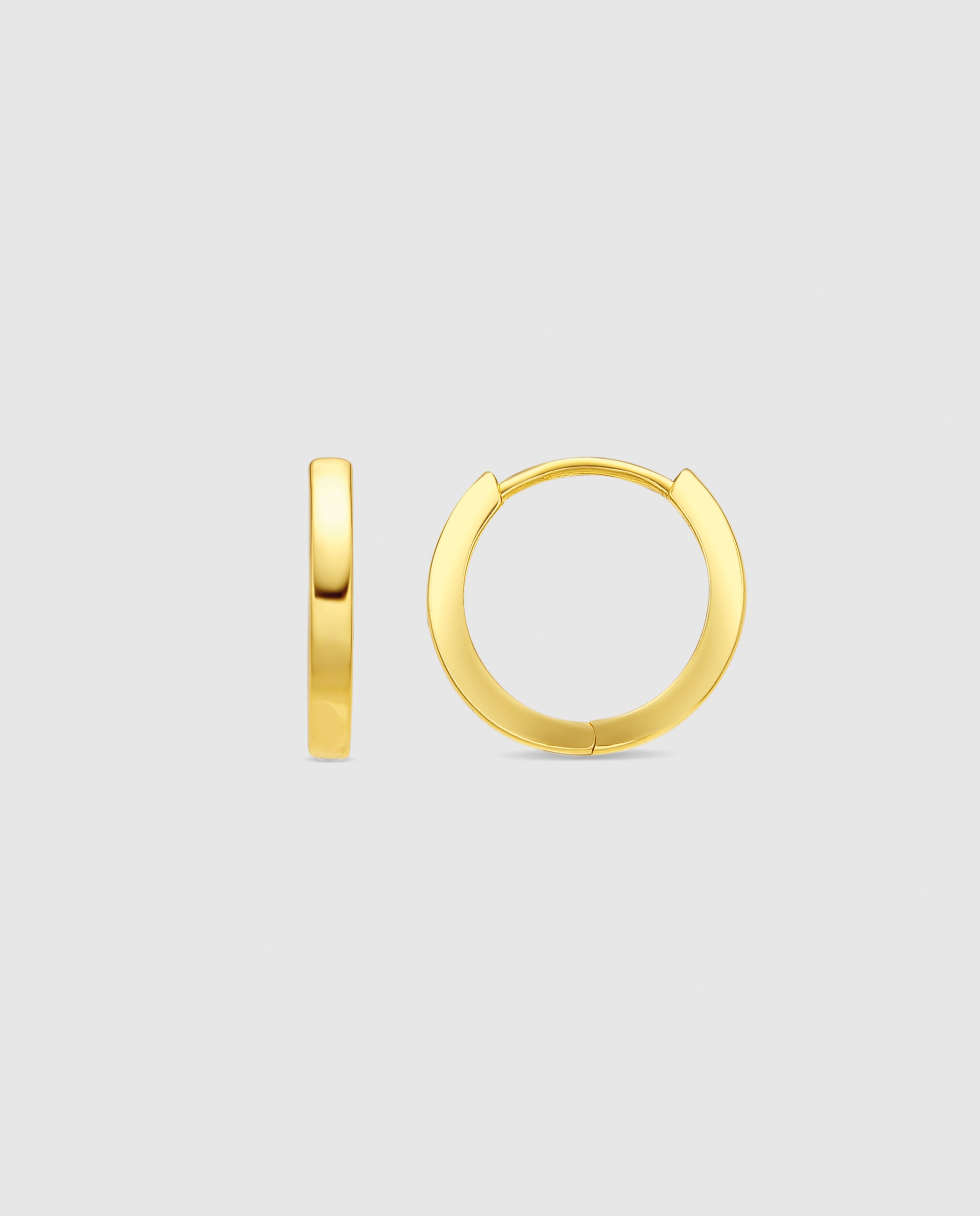 Brincos de Aro Essential África com Acabamentos em Ouro Amarelo de 18 Quilates Amarelo-1