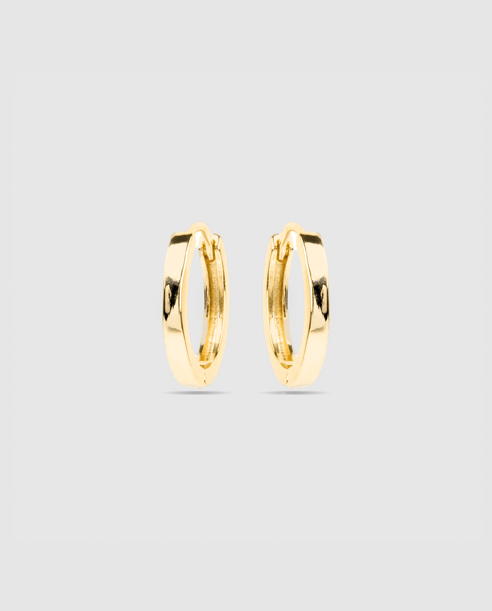 Brincos de Aro Essential África com Acabamentos em Ouro Amarelo de 18 Quilates Amarelo-4