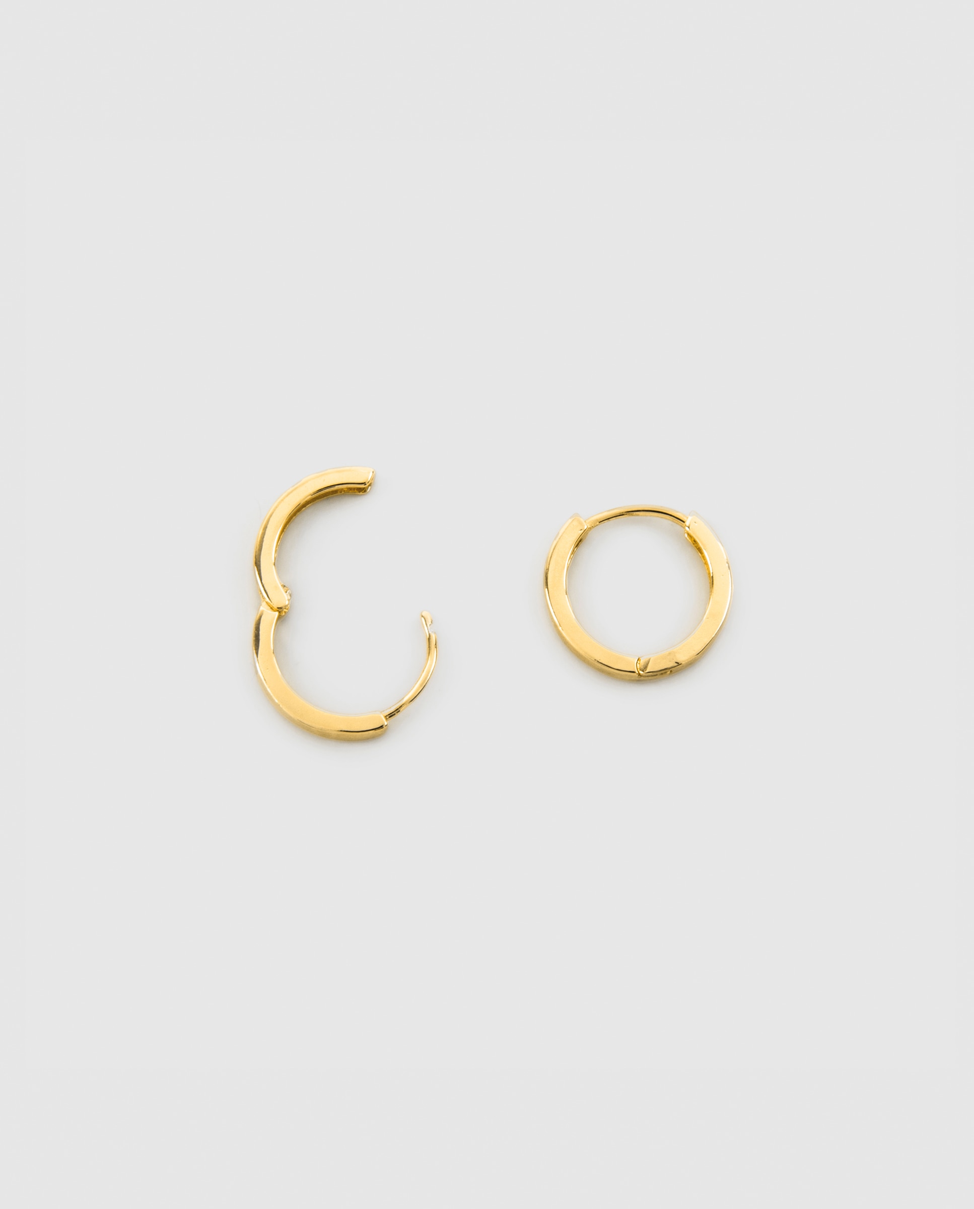 Brincos de Aro Essential África com Acabamentos em Ouro Amarelo de 18 Quilates Amarelo-5