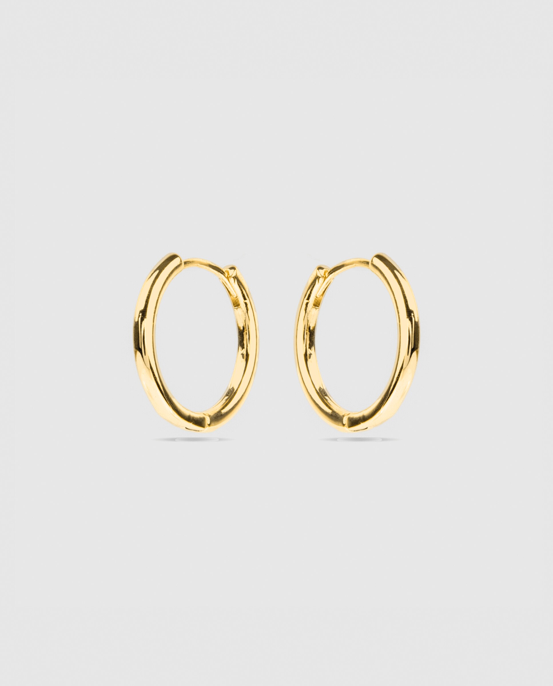 Brincos de Aro Essential África com Acabamentos em Ouro Amarelo de 18 Quilates Amarelo-4