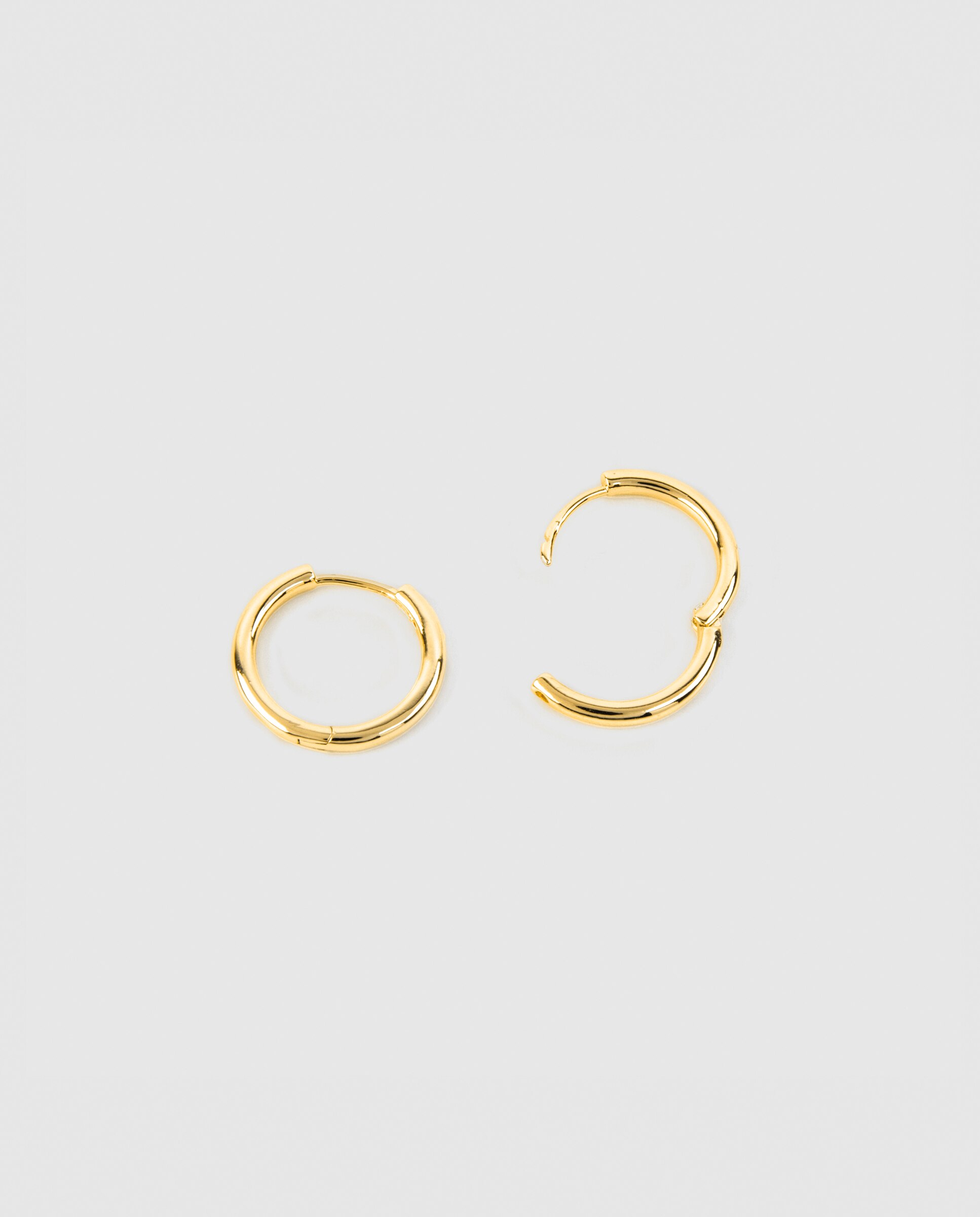 Brincos de Aro Essential África com Acabamentos em Ouro Amarelo de 18 Quilates Amarelo-5